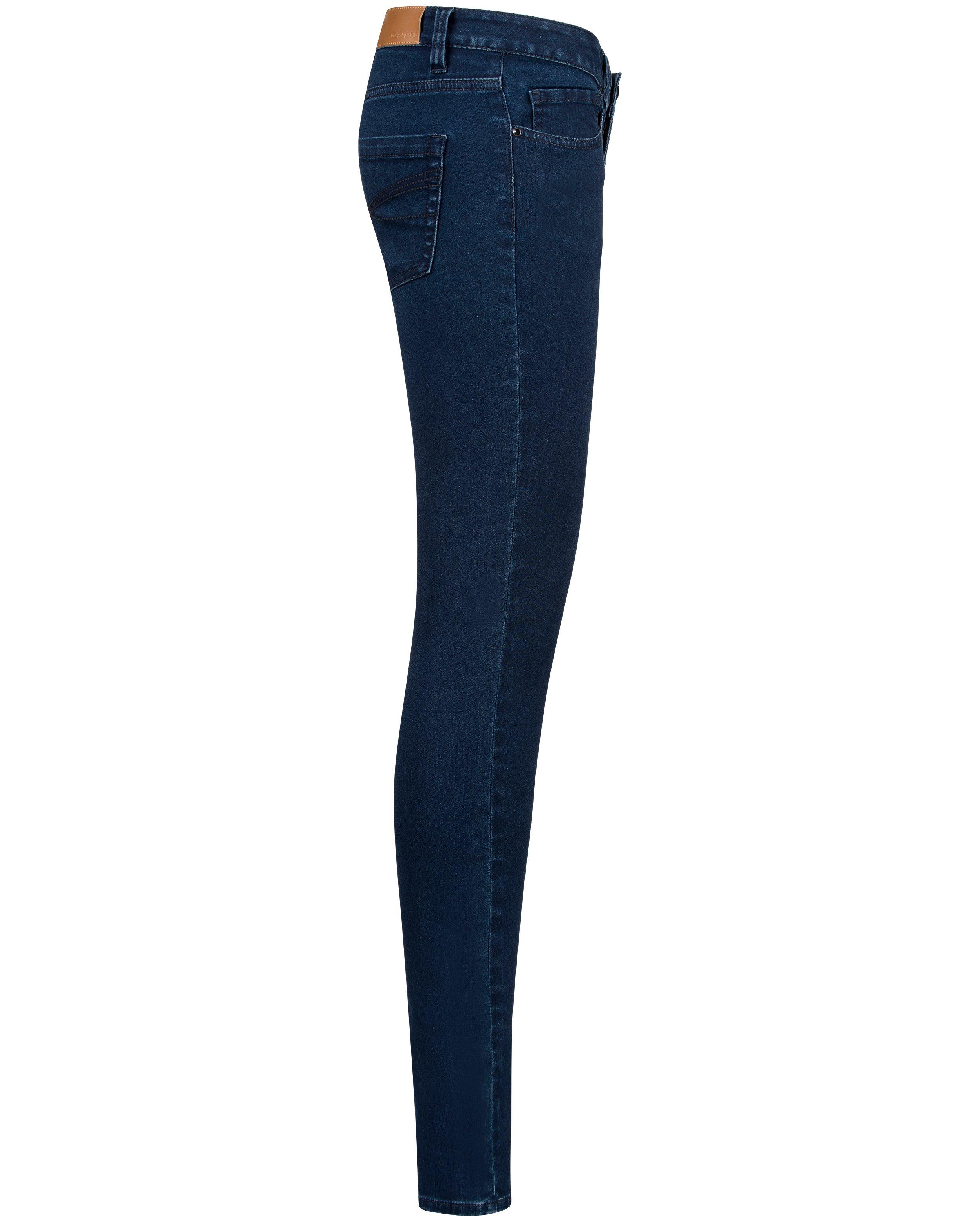Jeans - Donkerblauwe skinny jeans FAYE