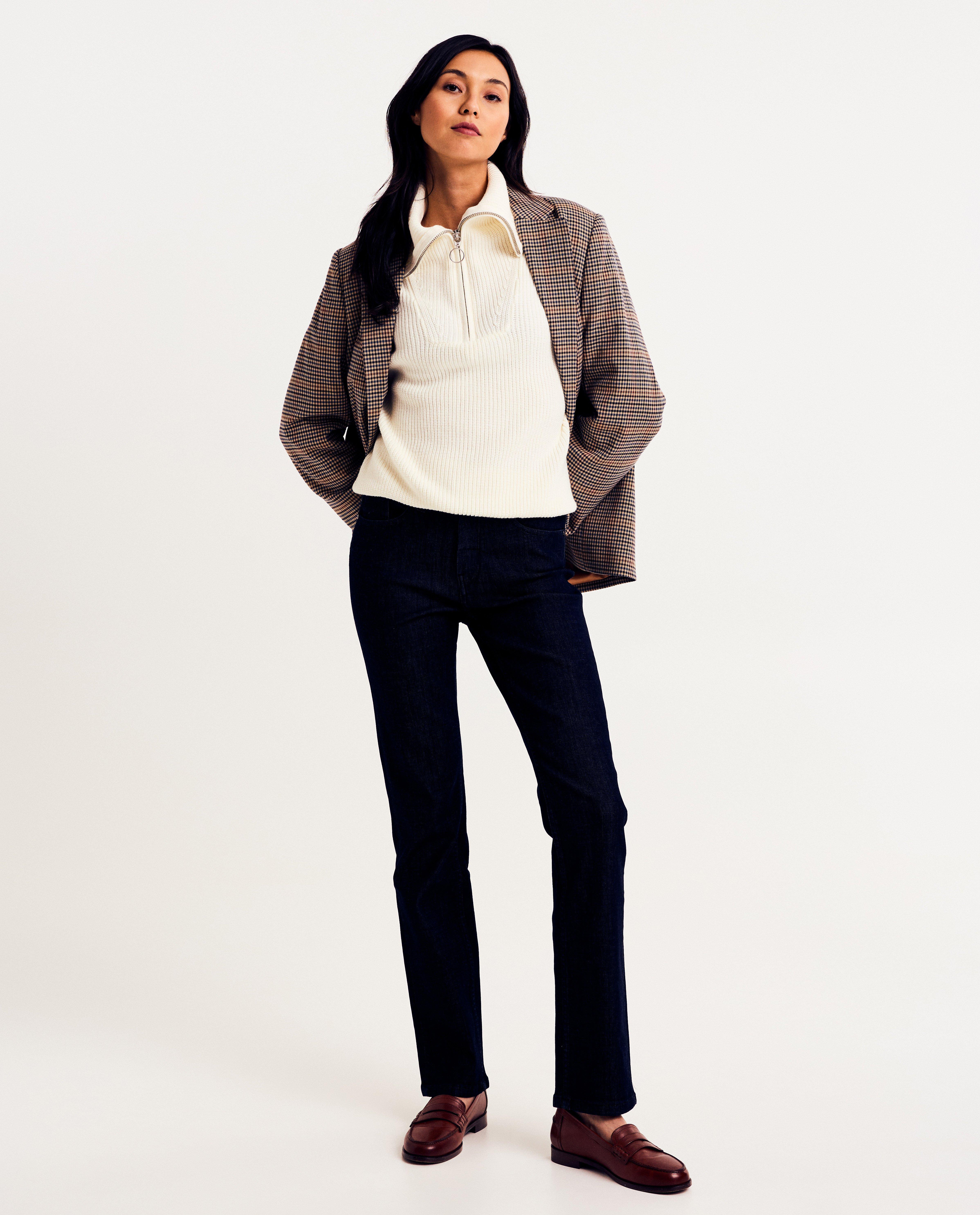Blauwe jeans, straight fit - fitted straight - JBC