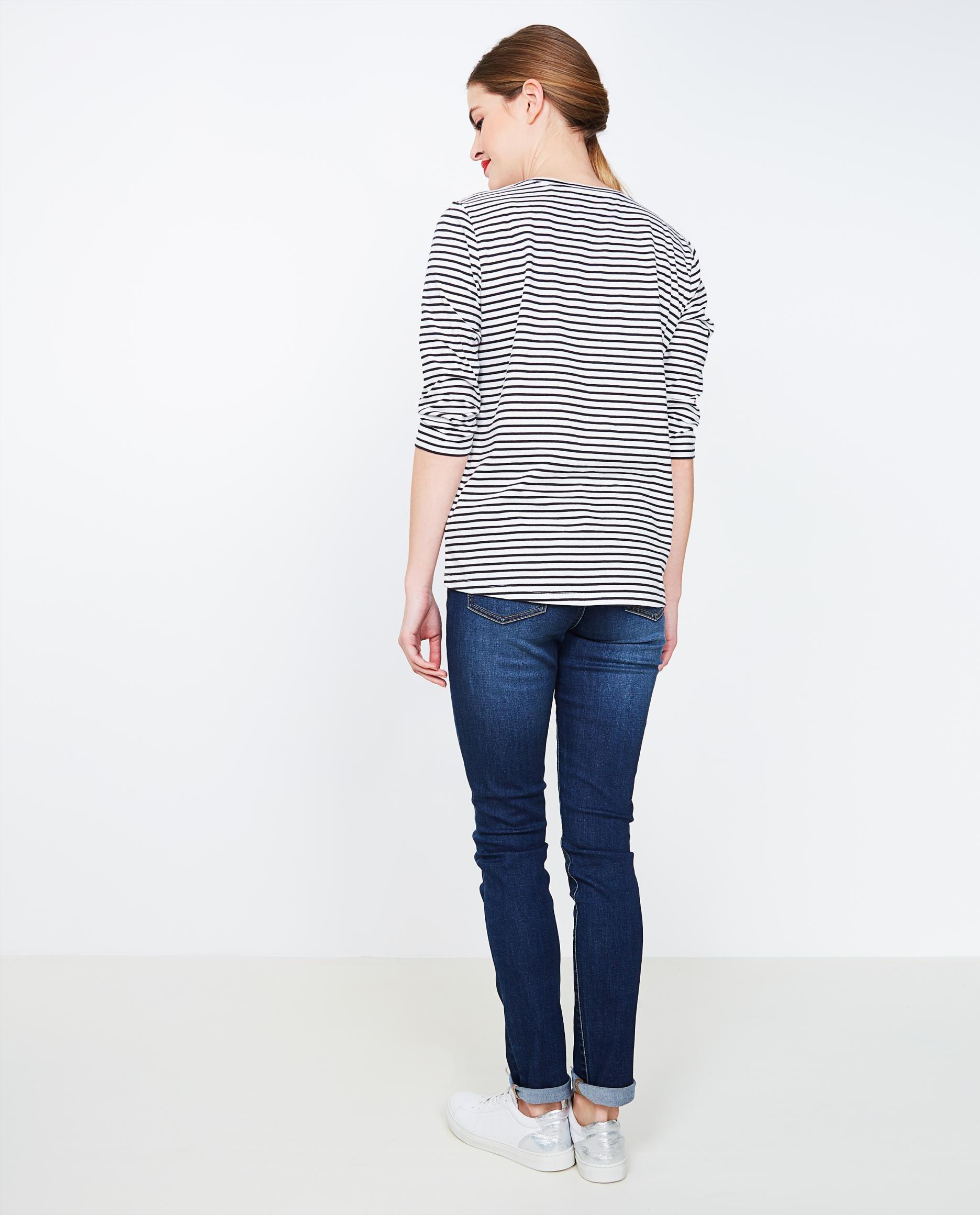 Donkerblauwe slim jeans FENNA - null - JBC