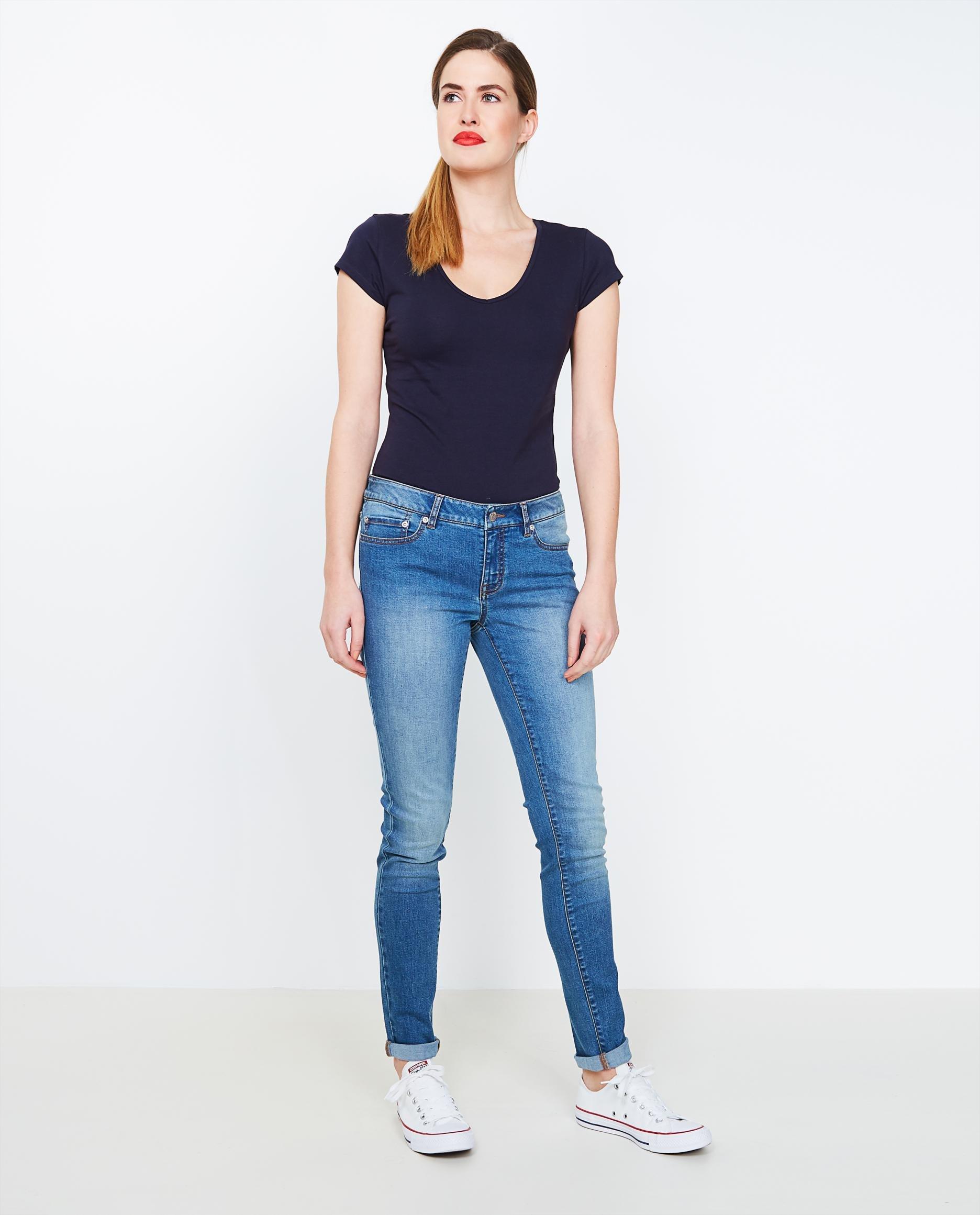 Jeans - Blauwe skinny jeans