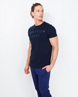 T-shirt met opschrift - in nachtblauw, Hampton Bays - Hampton Bays
