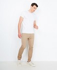 Pantalon slim fit SMITH - brun clair - JBC