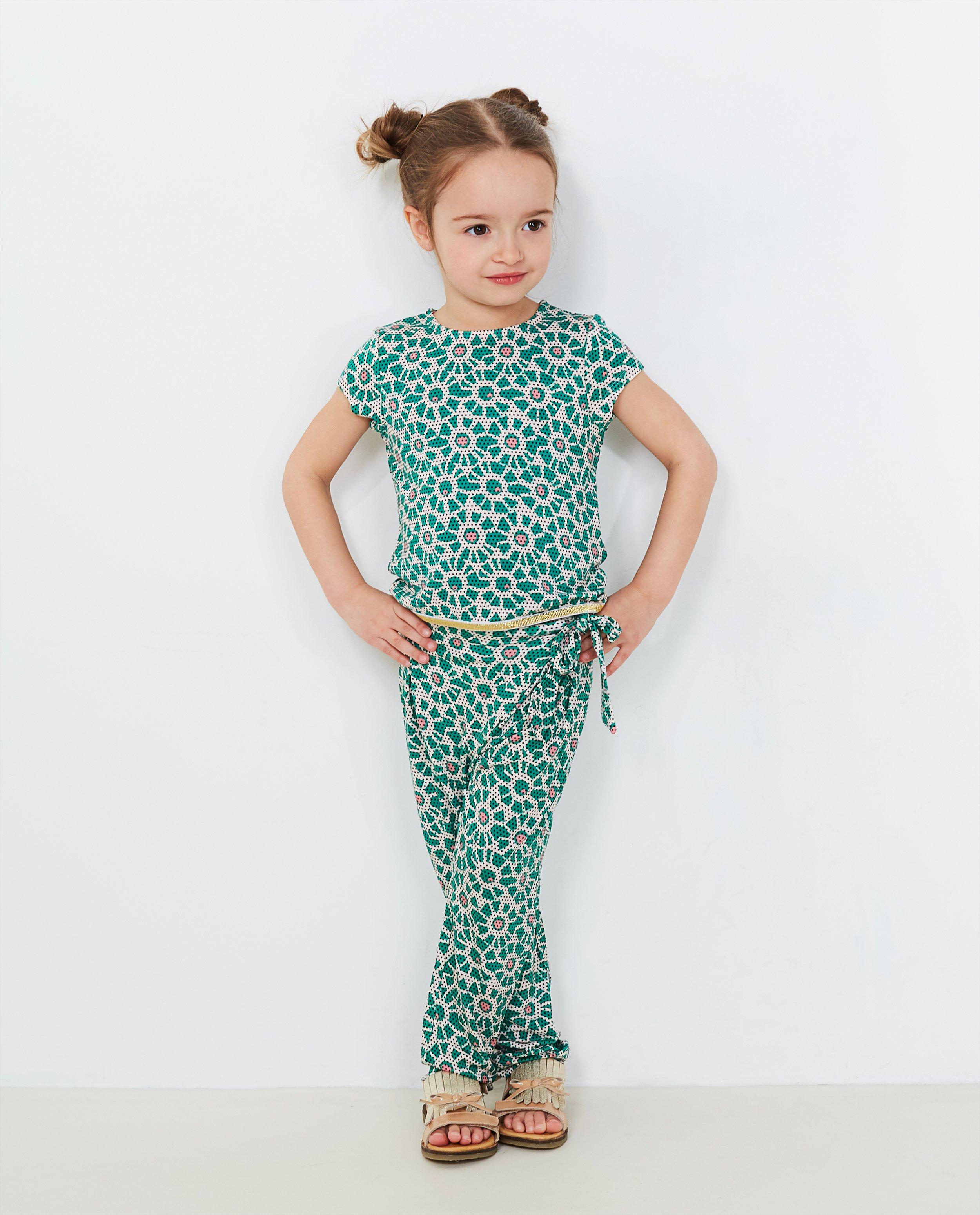 Groen-witte blouse - Mega Mindy - Mega Mindy