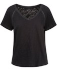 T-shirt met glitterbiesjes - in zwart - Sora