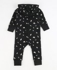 Jumpsuits - Zwarte onesie met print