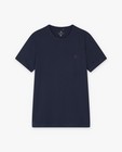 T-shirts - Donkerblauw T-shirt van biokatoen