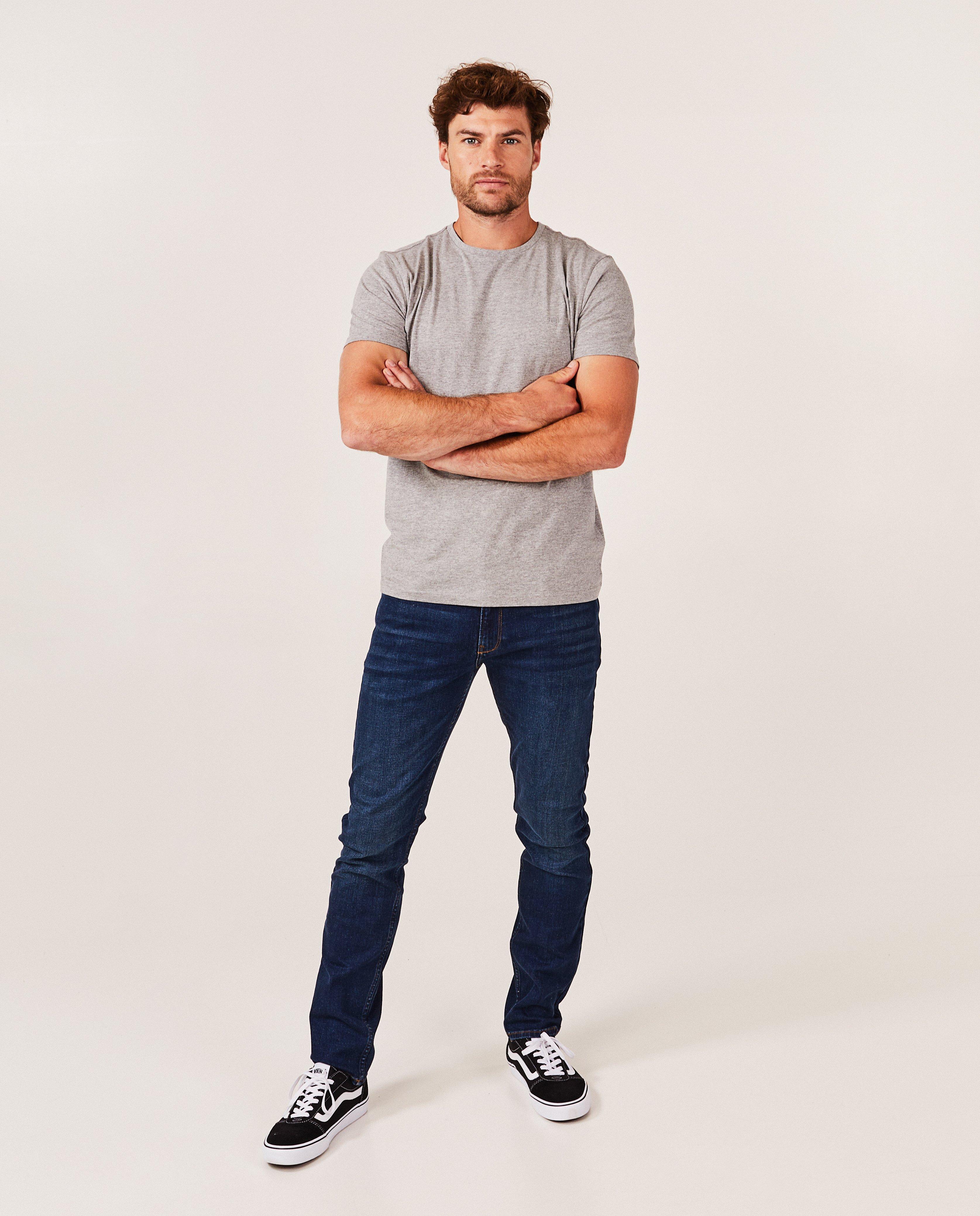 T-shirt gris - col rond - JBC