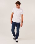 T-shirt blanc en coton bio - col rond - JBC