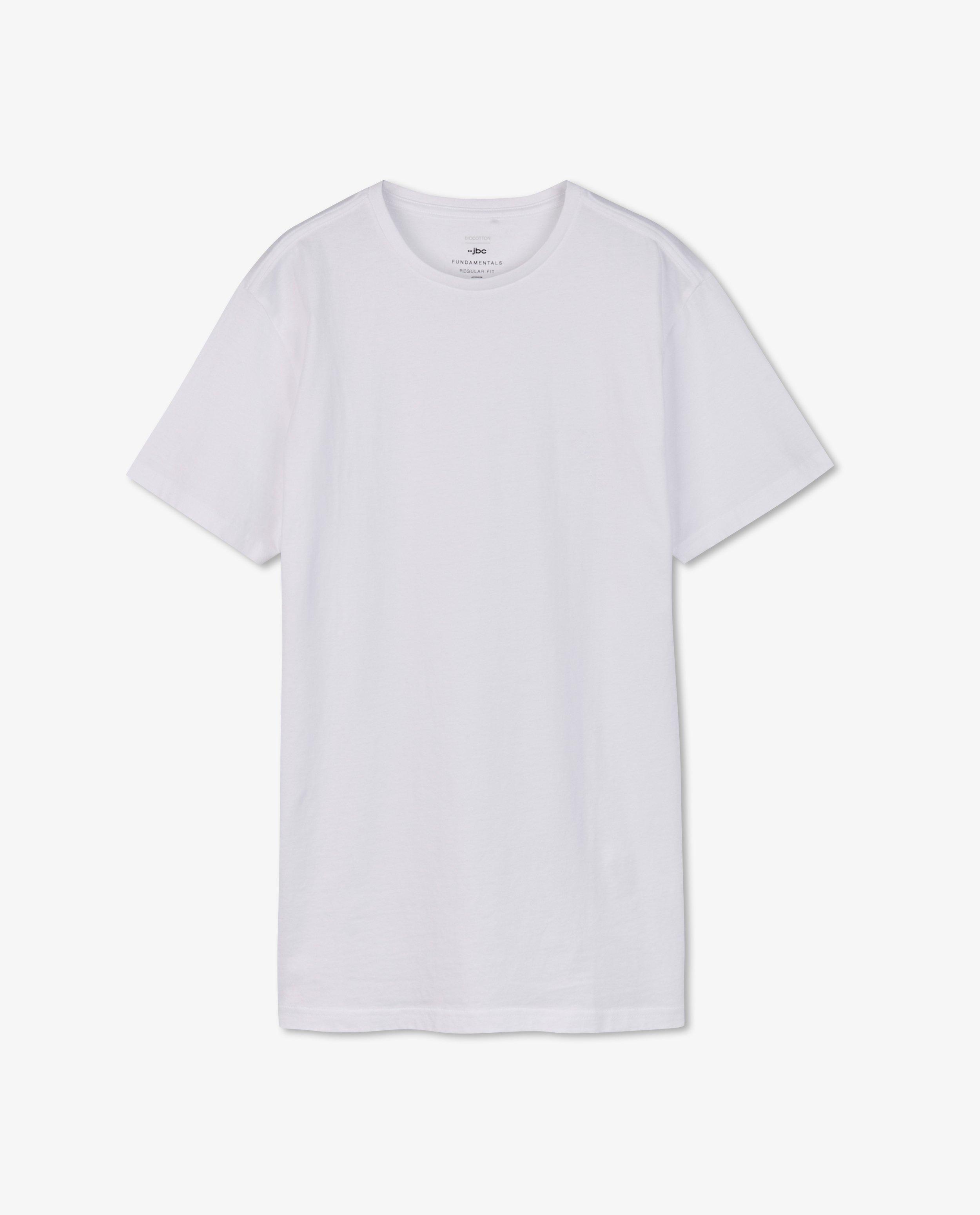 T-shirt blanc en coton bio - D&eacute;tails du produit - blanc - image num&eacute;ro 4