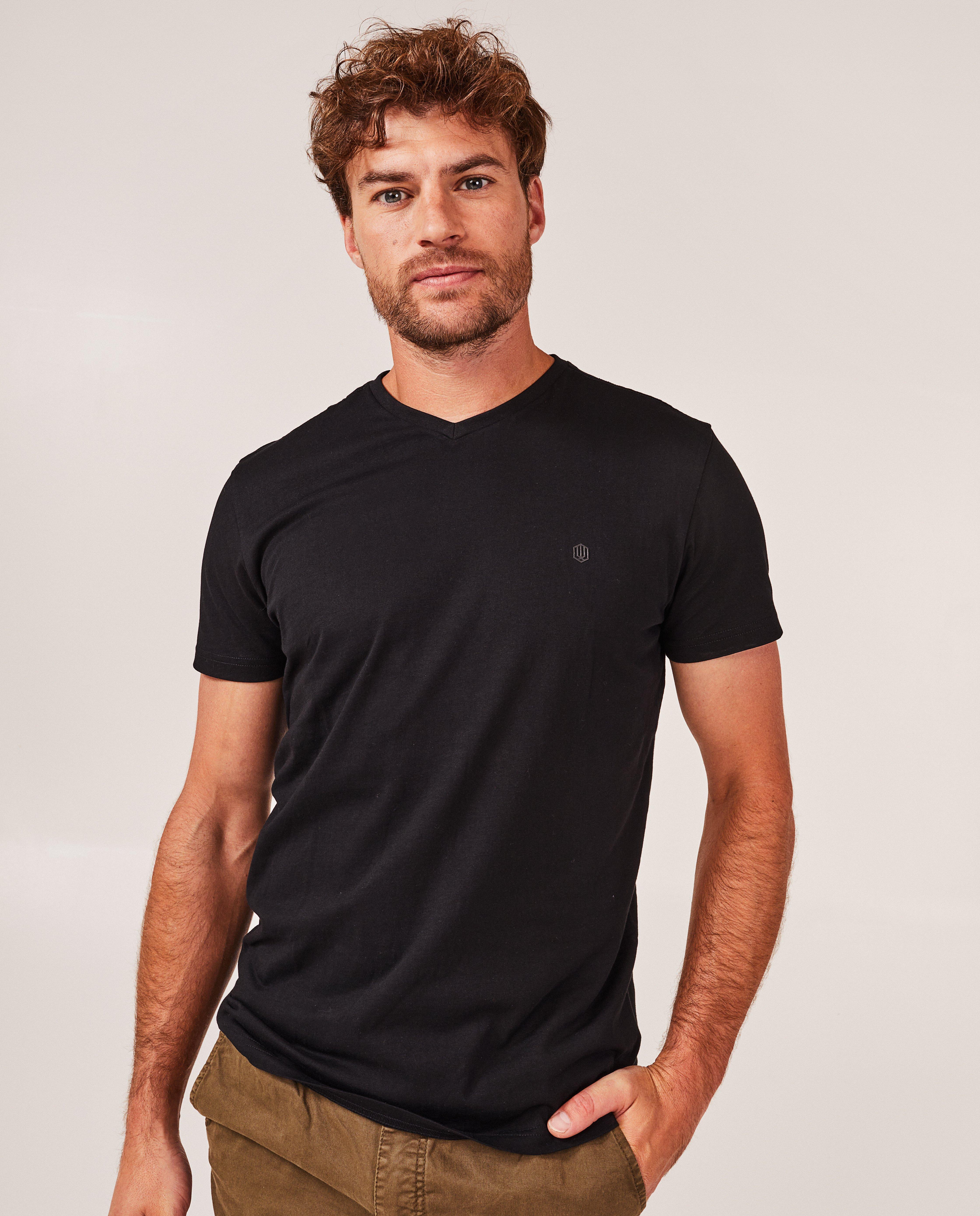 T-shirt blanc - D&eacute;tails du produit - noir - image num&eacute;ro 2