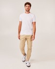 T-shirt blanc en coton bio - encolure ronde - JBC