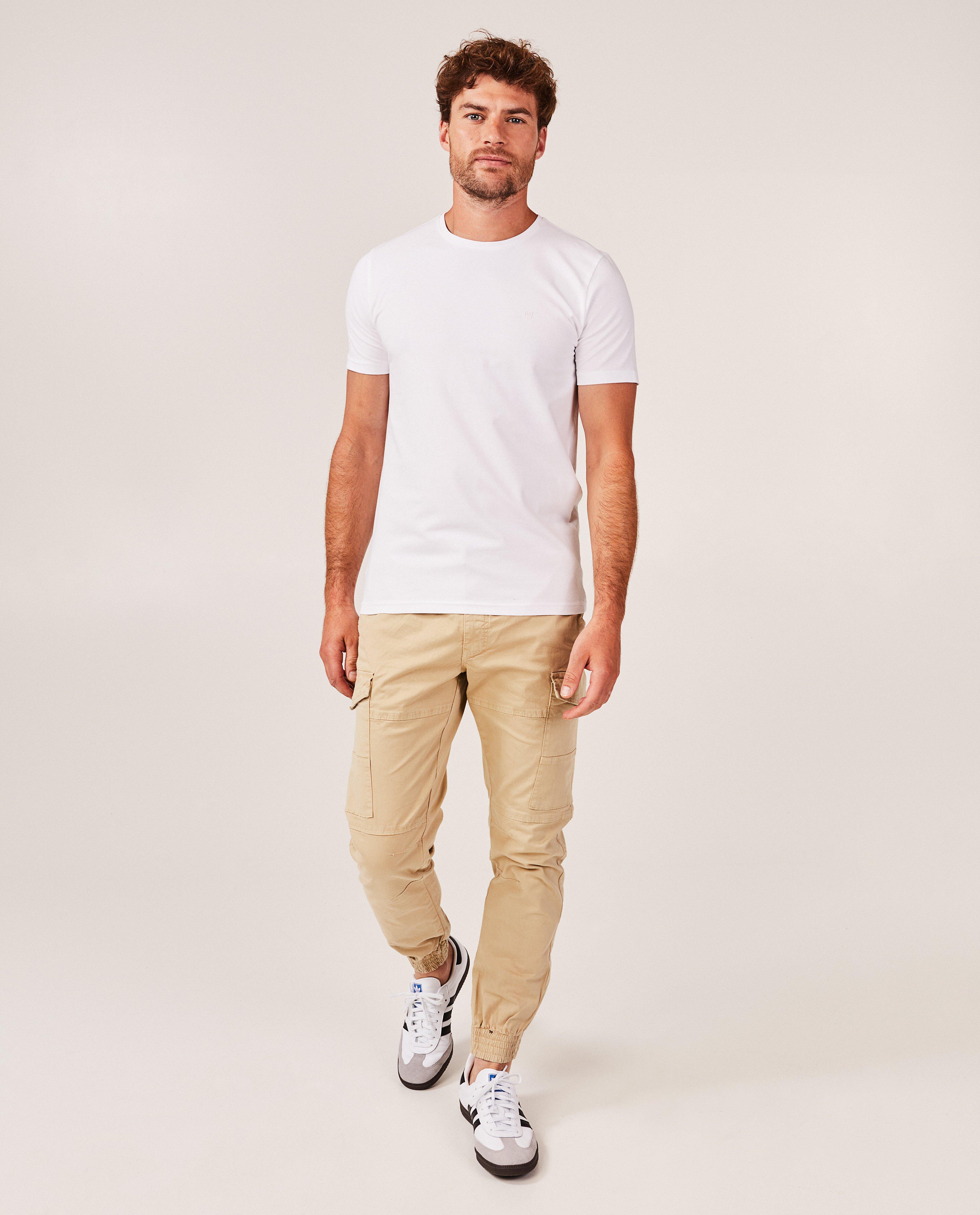 Wit T-shirt - ronde hals - JBC