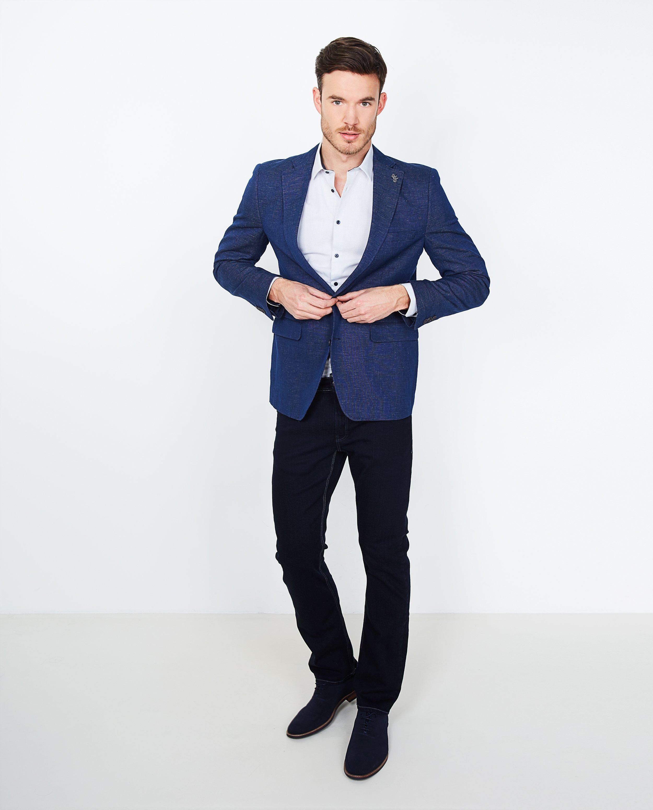 Blazer bleu marine - au look denim - JBC
