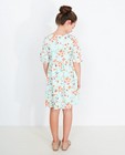 Mintgroene jurk - met florale print - JBC