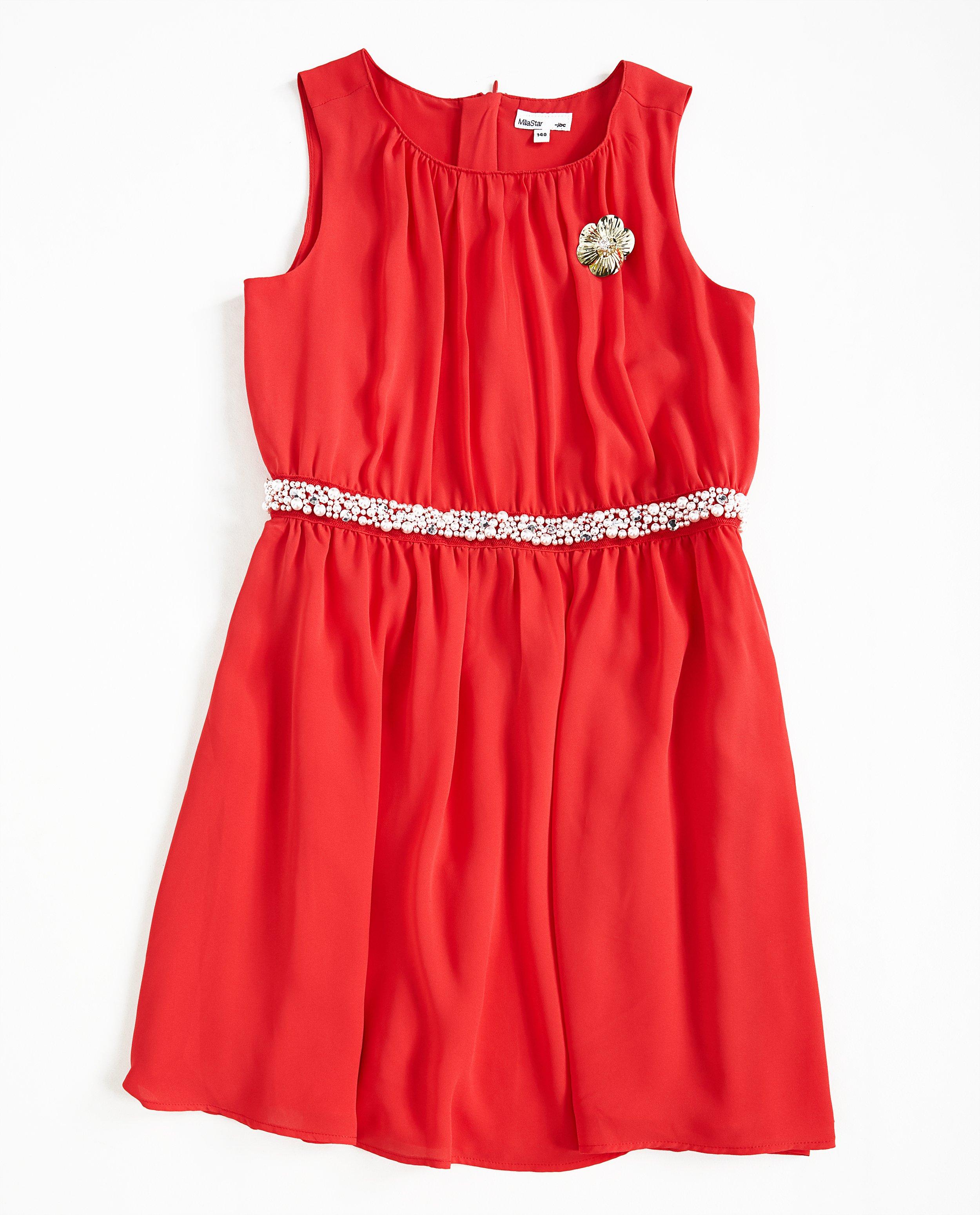 Robes - Robe rouge corail