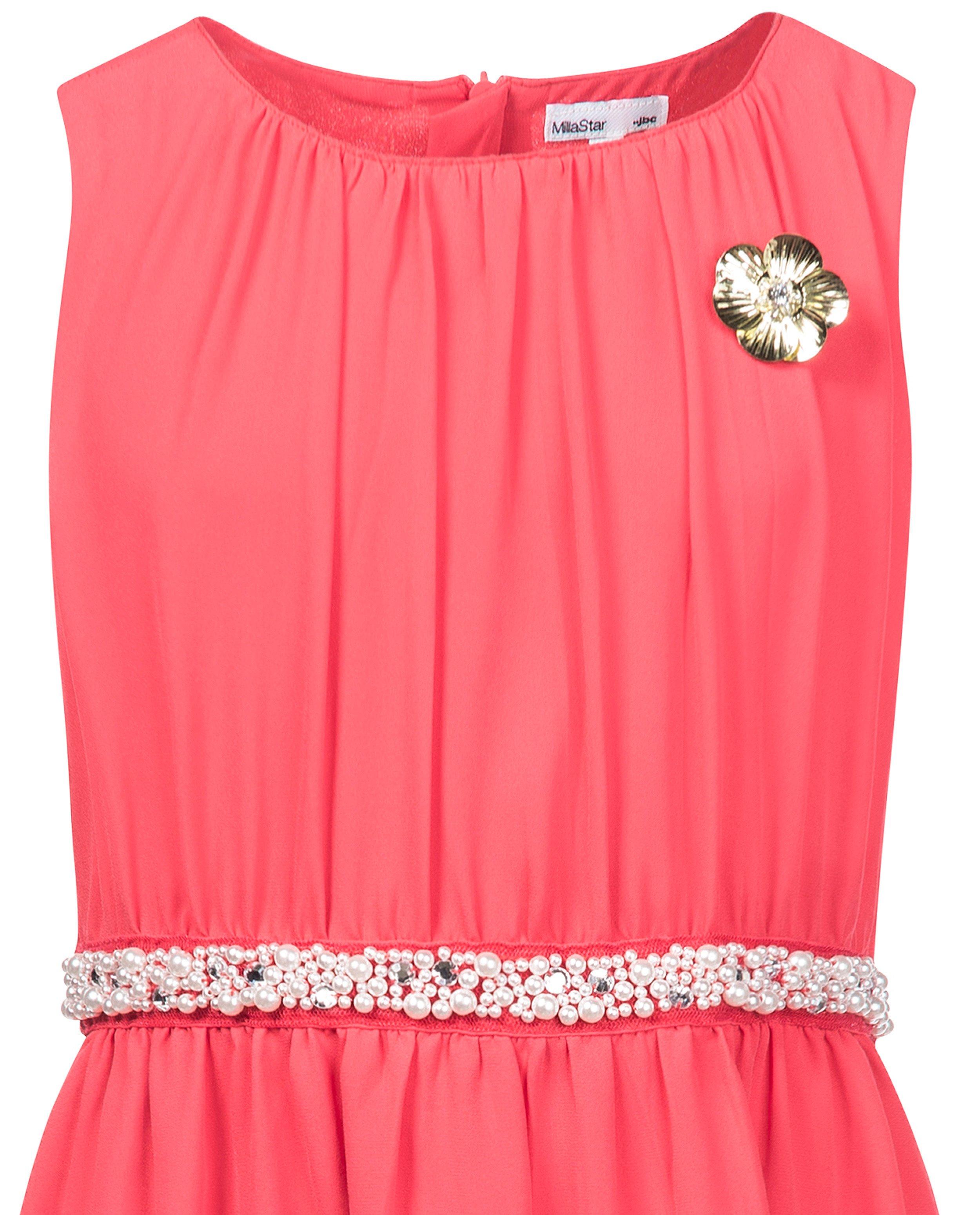 Robes - Robe rouge corail