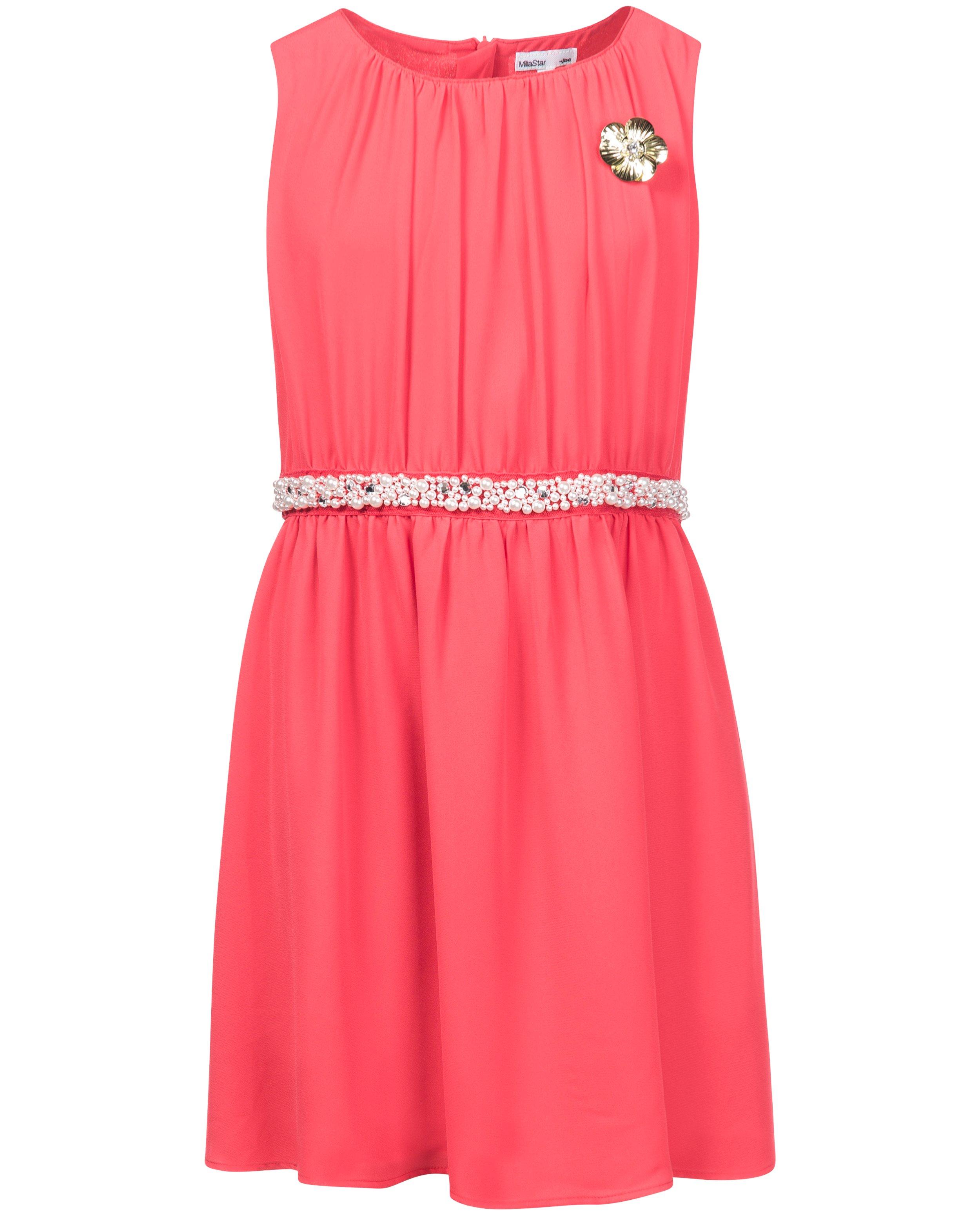 Robes - Robe rouge corail