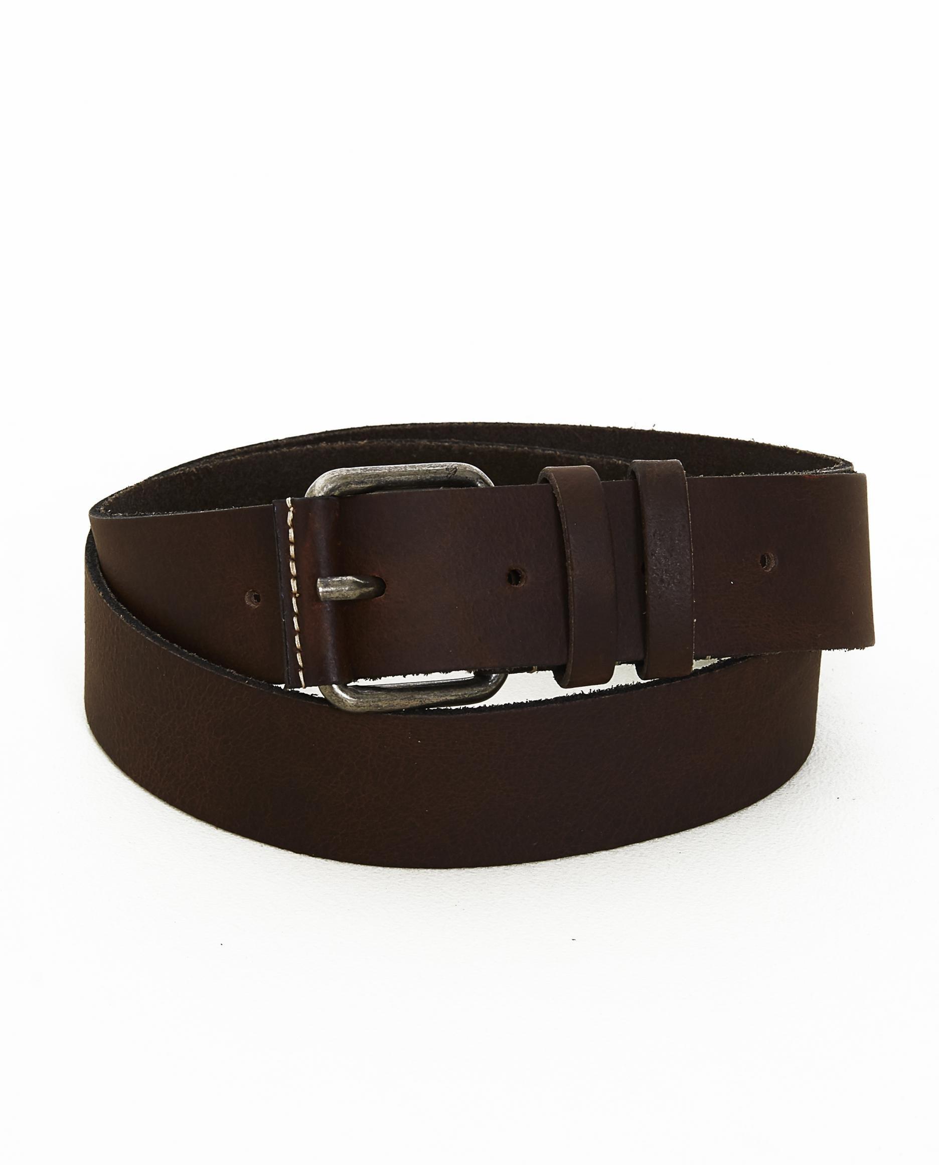 Leren riem - met metallic gesp - JBC