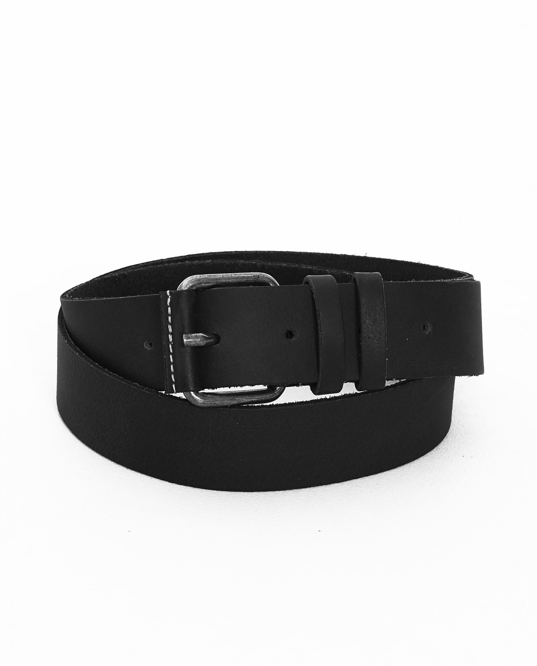 Leren riem - met metallic gesp - JBC