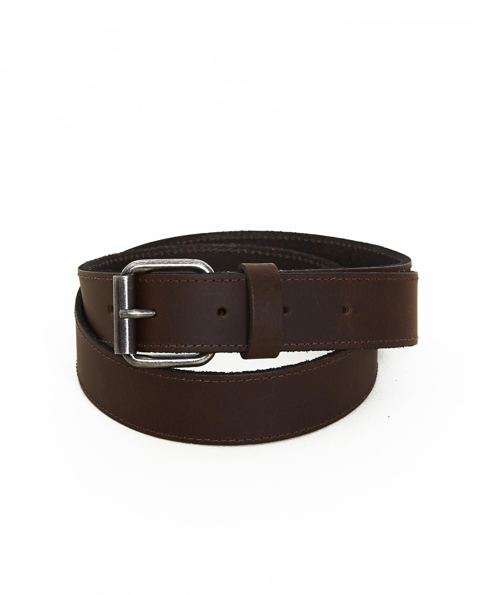 Leren riem - met metallic gesp - JBC