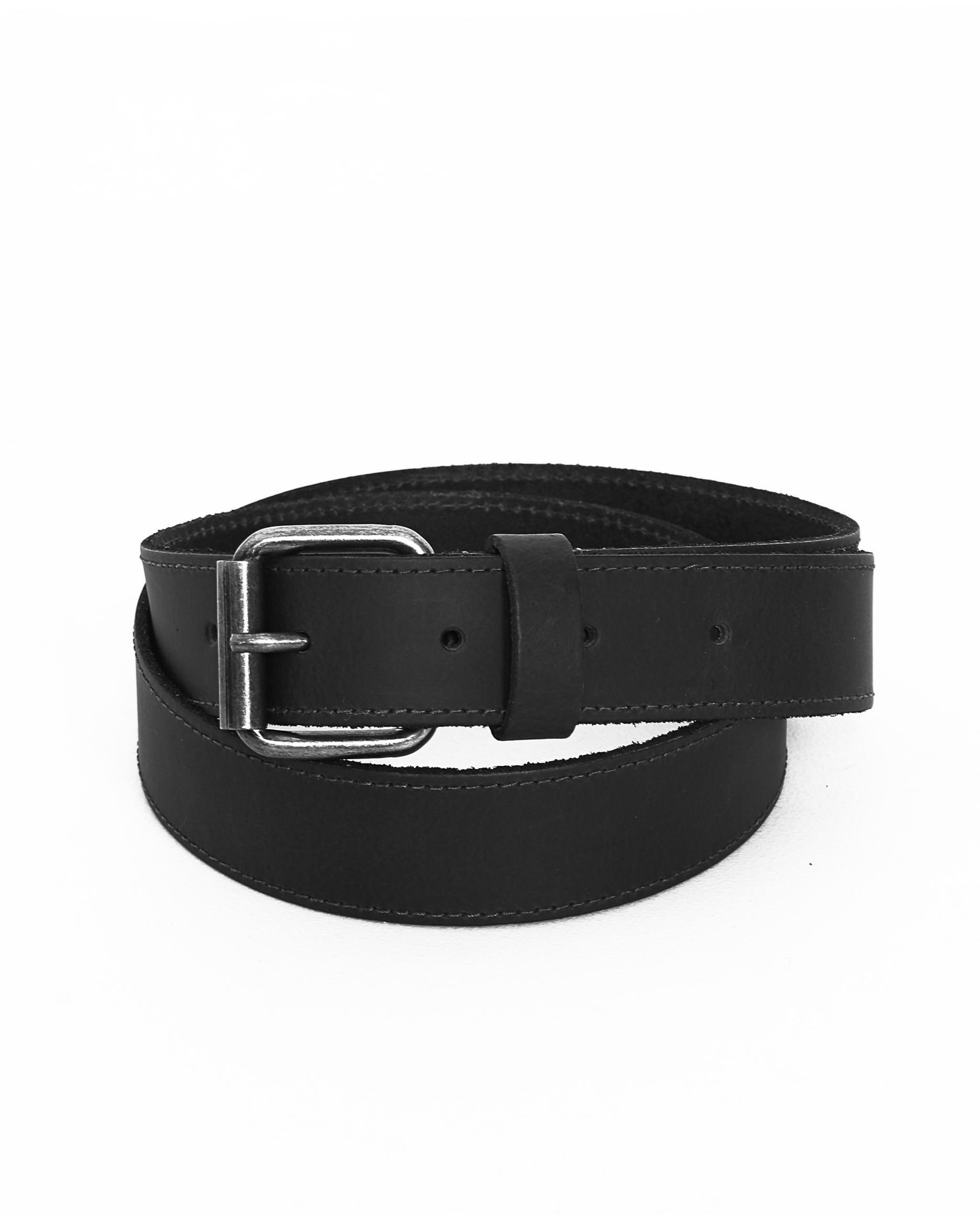 Leren riem - met metallic gesp - JBC