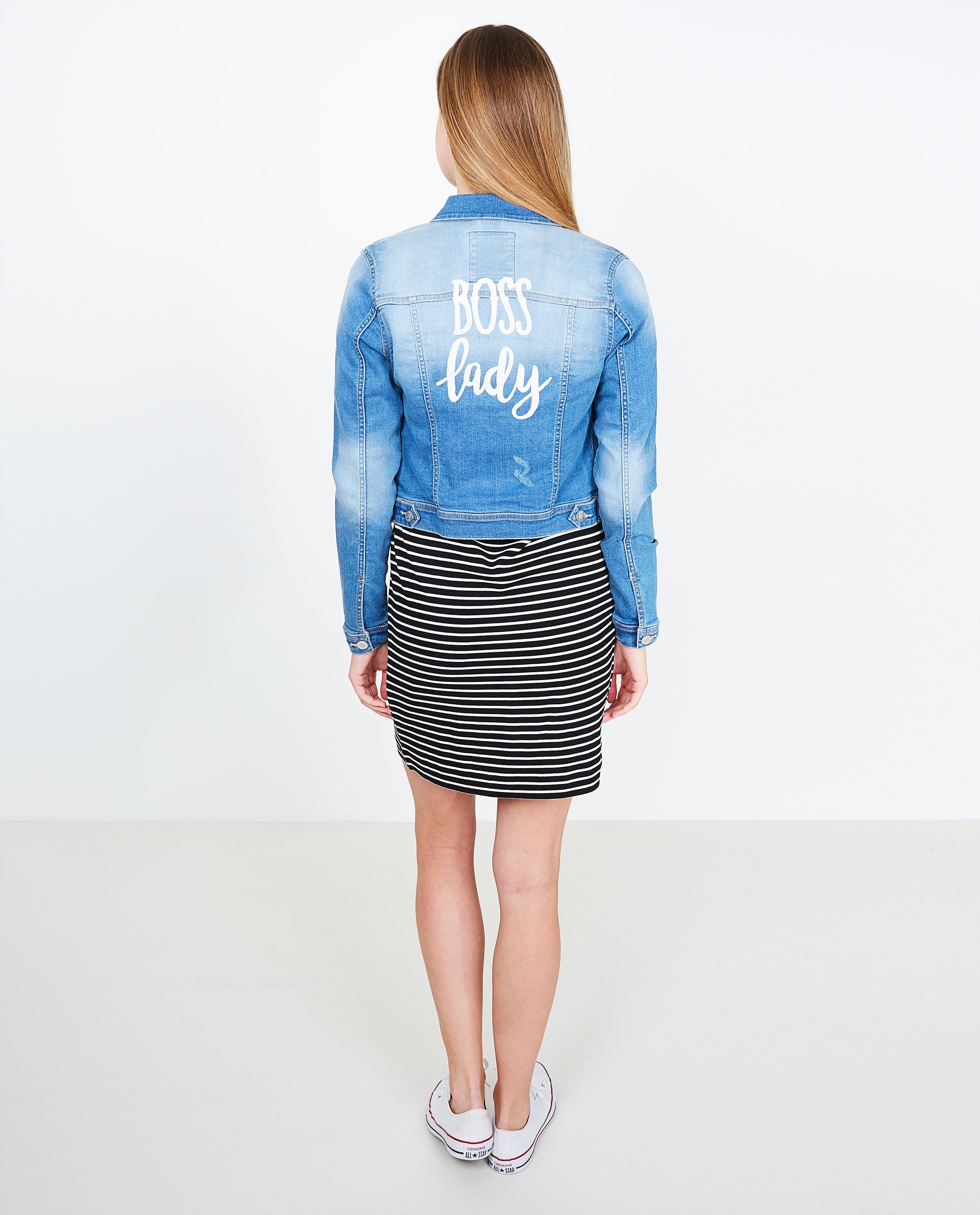Blazers - Lichtblauwe jeansjas