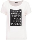 T-shirts - Wit statement T-shirt