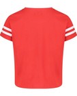 T-shirts - Rood cropped T-shirt