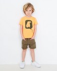 Fluo-oranje T-shirt  - met print, Wickie - Wickie