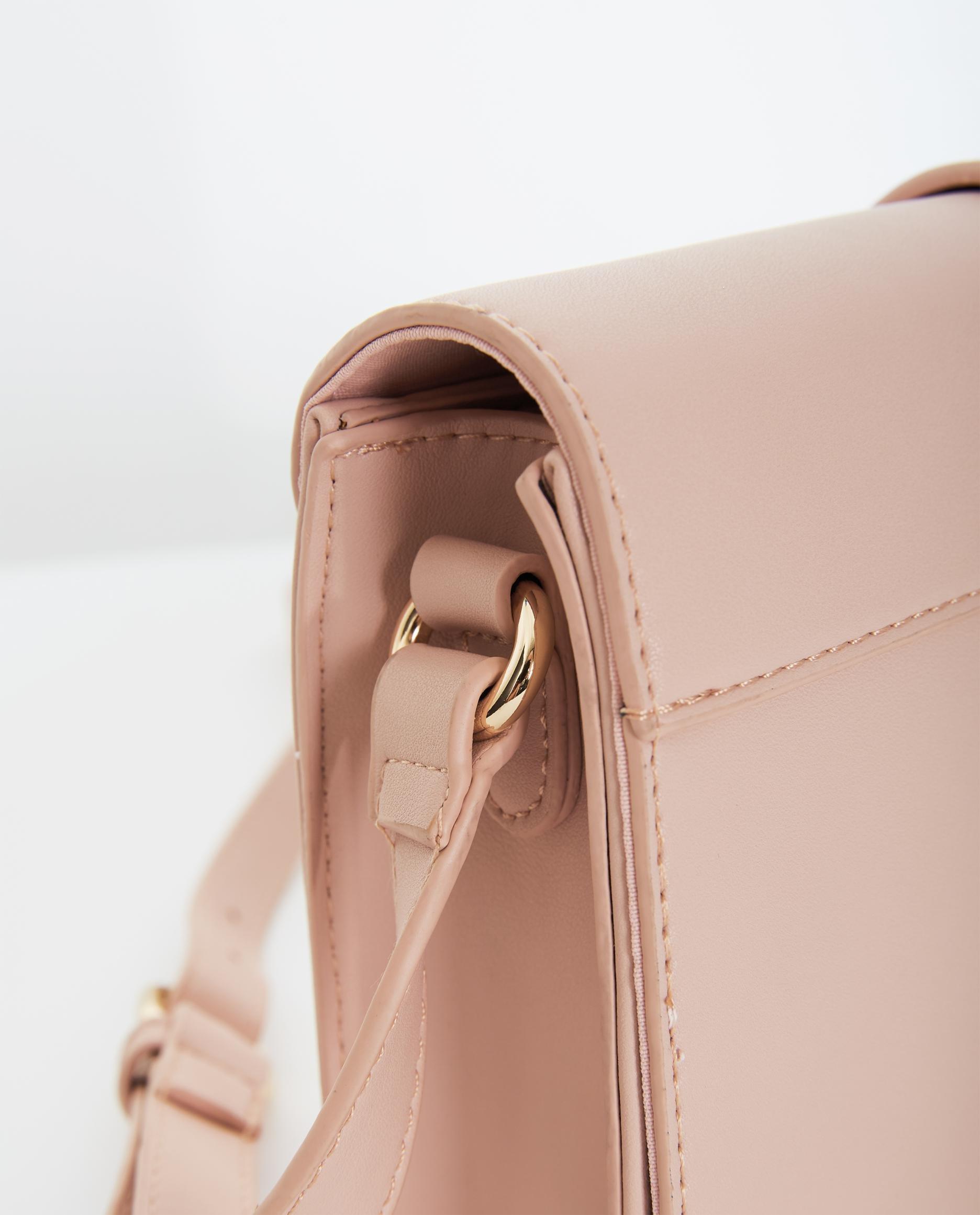 Oudroze schoudertas - Product Detail - lichtroze - afbeelding nummer 4