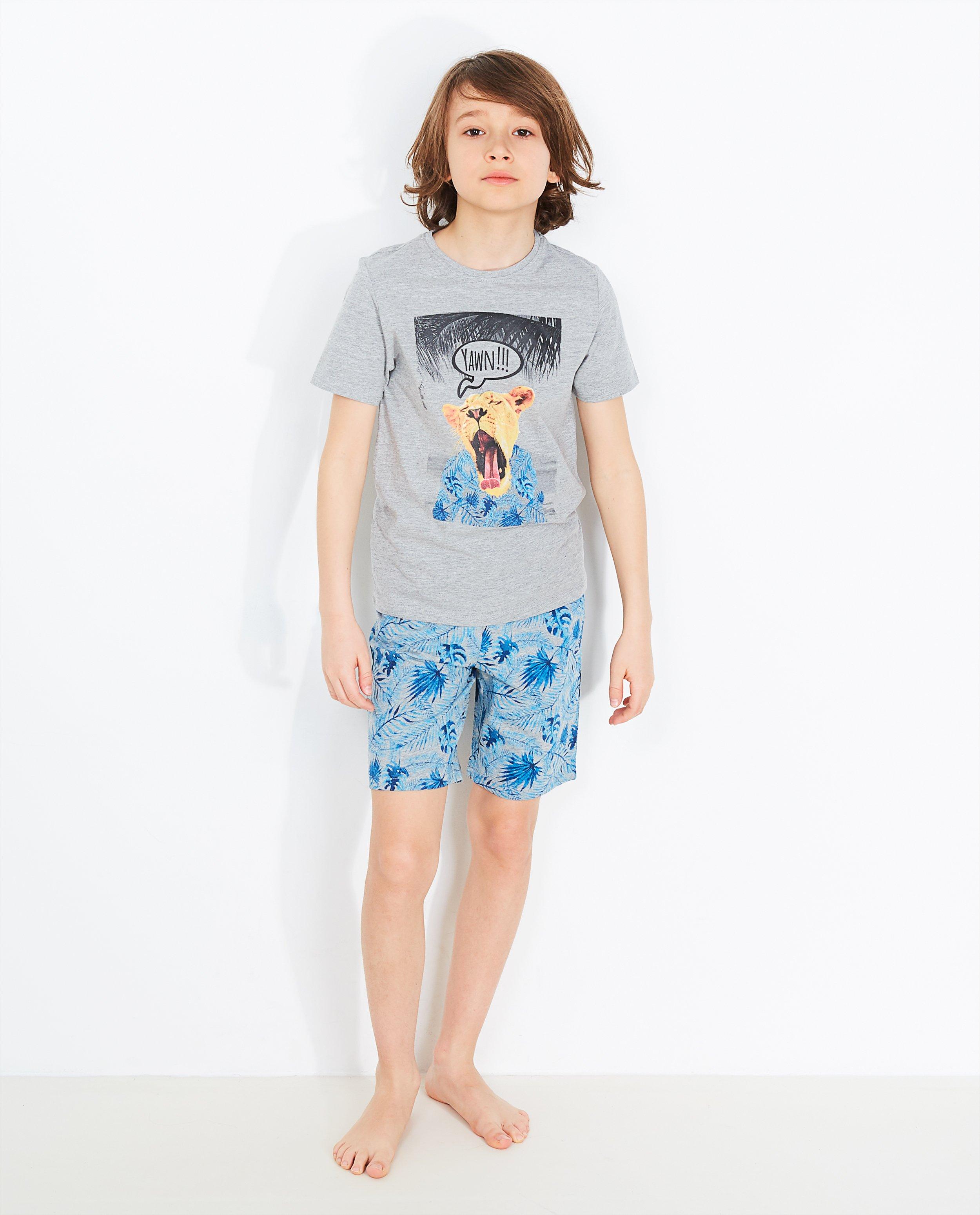 Grijze pyjama - Product Detail - grijs - afbeelding nummer 1