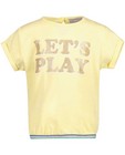 T-shirts - T-shirt jaune pâle
