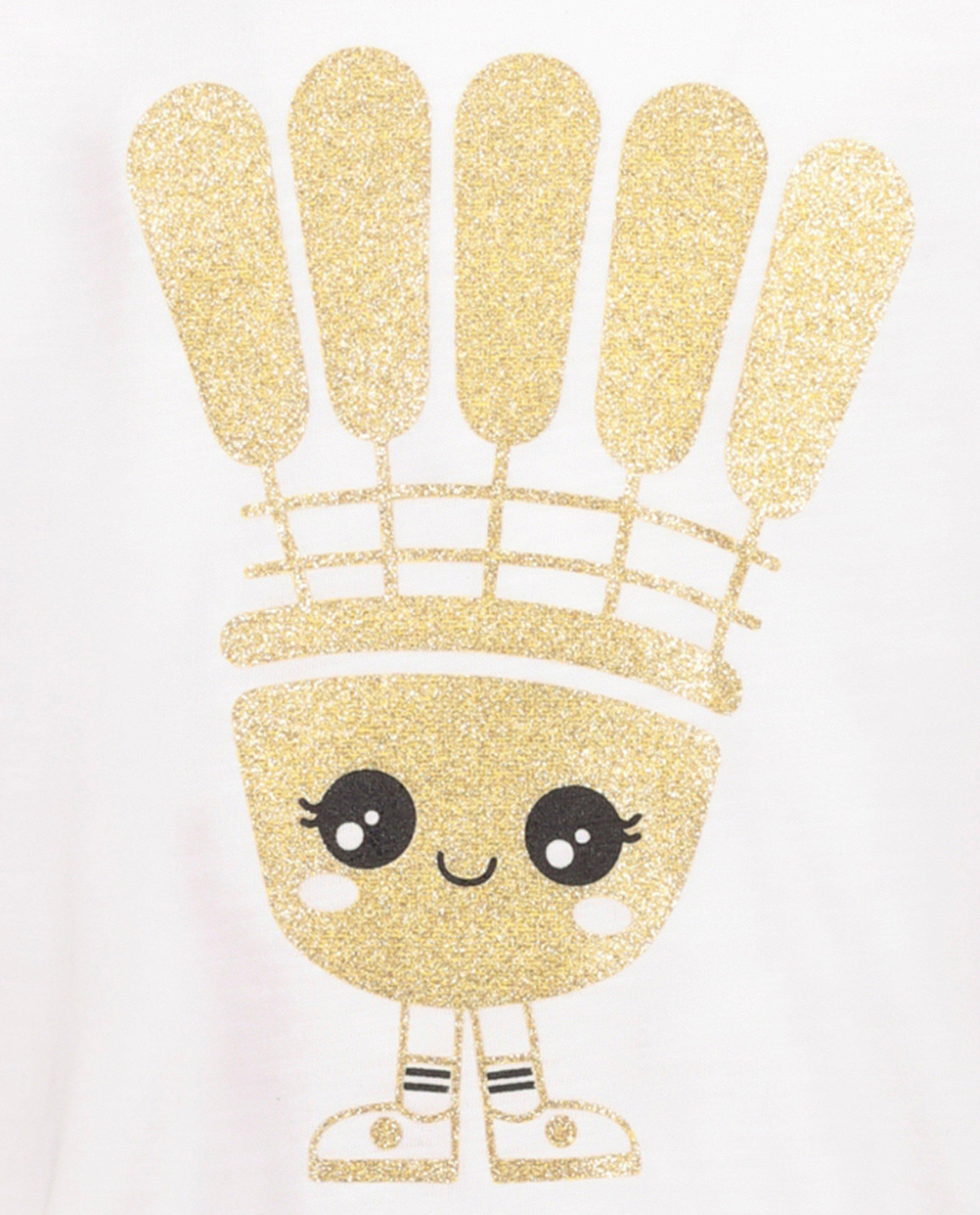 T-shirts - T-shirt met glitterprint