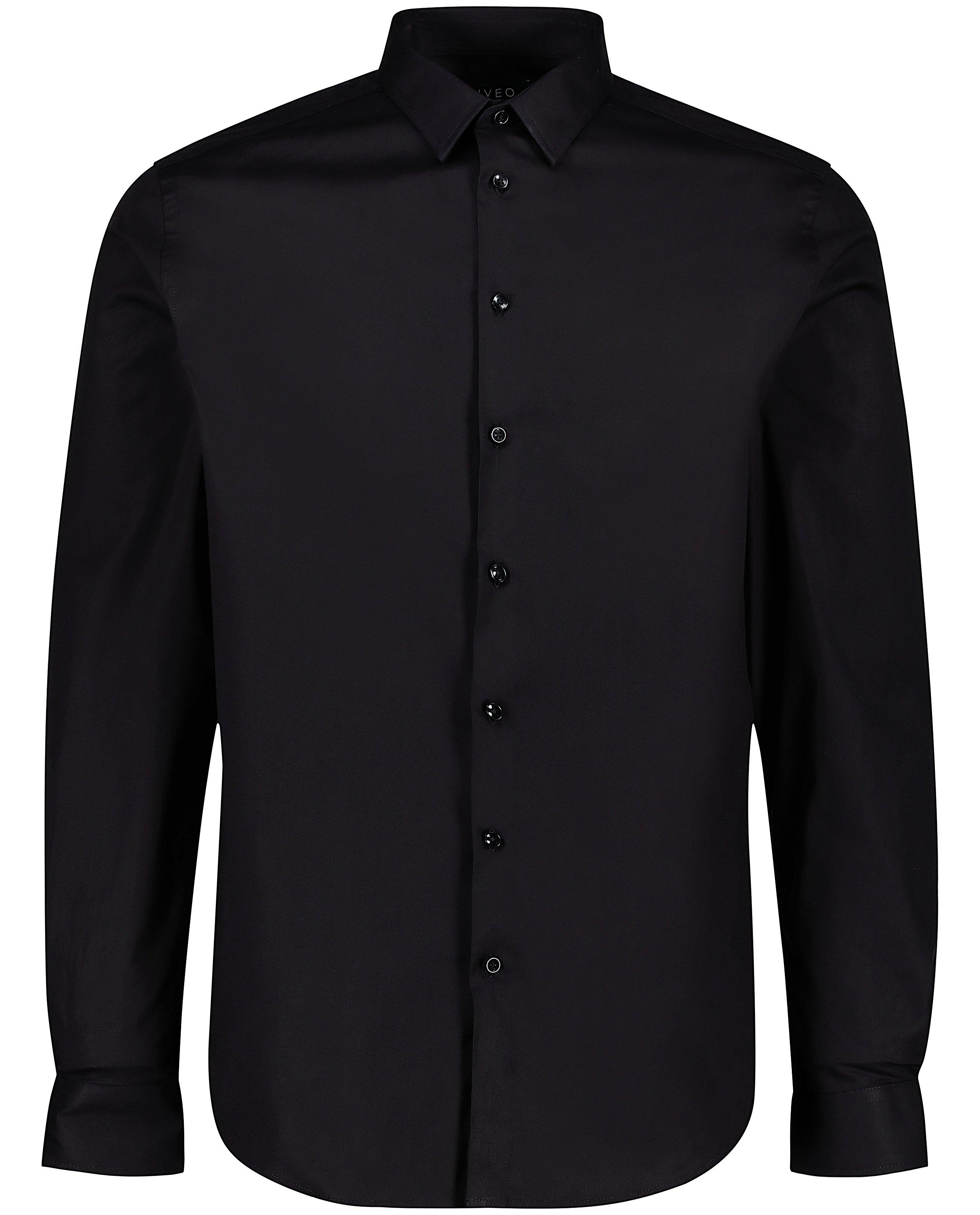 Hemden - Zwart hemd slim fit