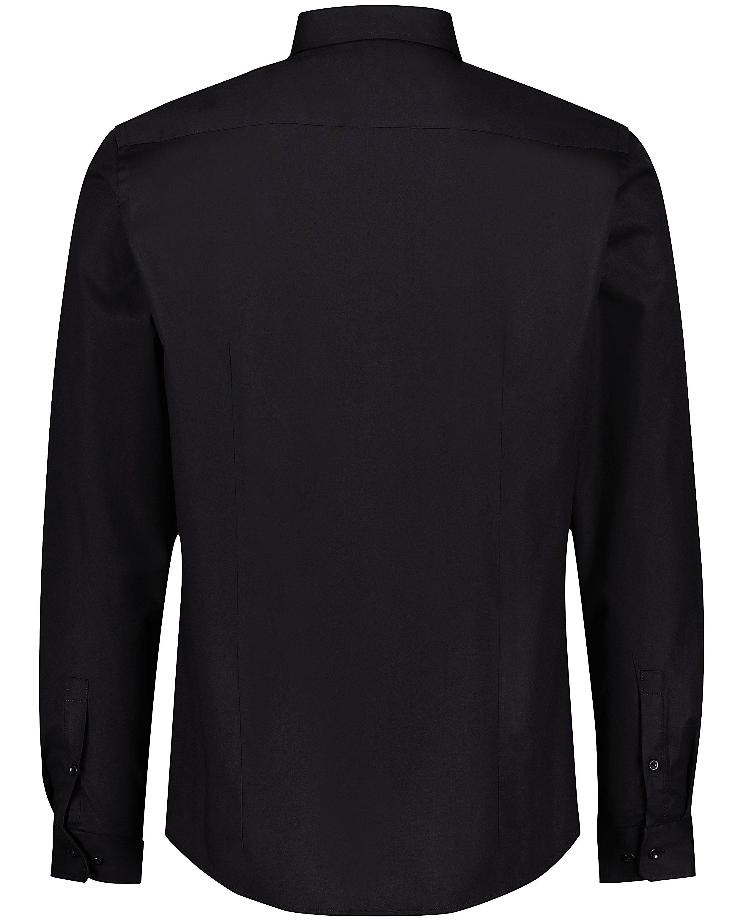 Hemden - Zwart hemd slim fit