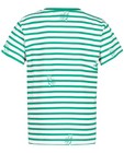T-shirts - Groen gestreept T-shirt