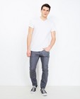 Grijze slim jeans - met een wassing - JBC