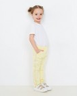 Pantalon jaune clair - avec bande à paillettes - JBC