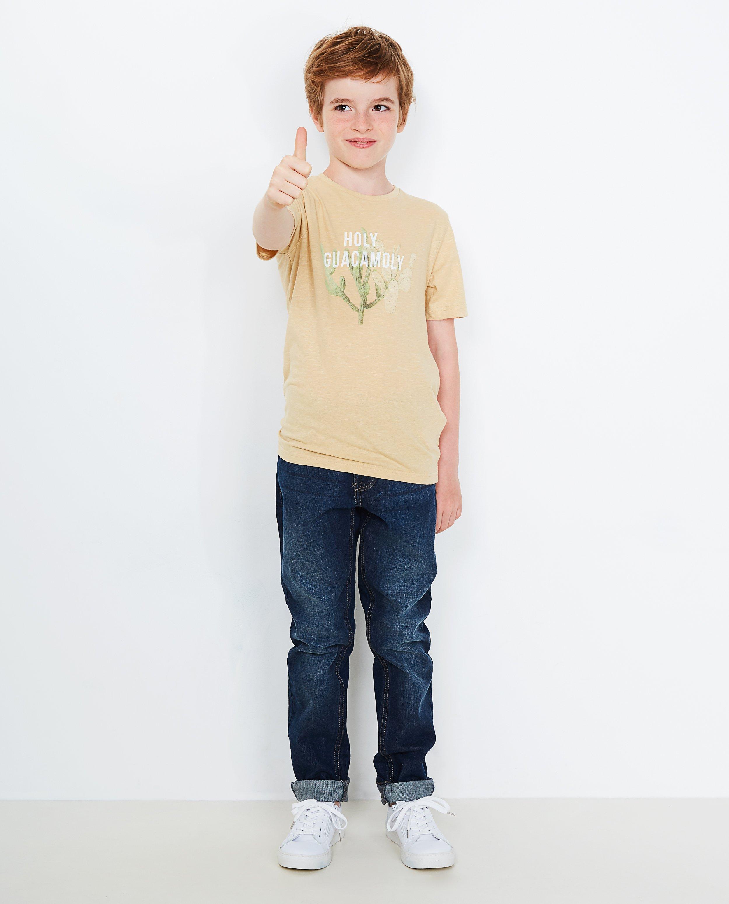 T-shirt imprimé cactus - couleur sable - JBC
