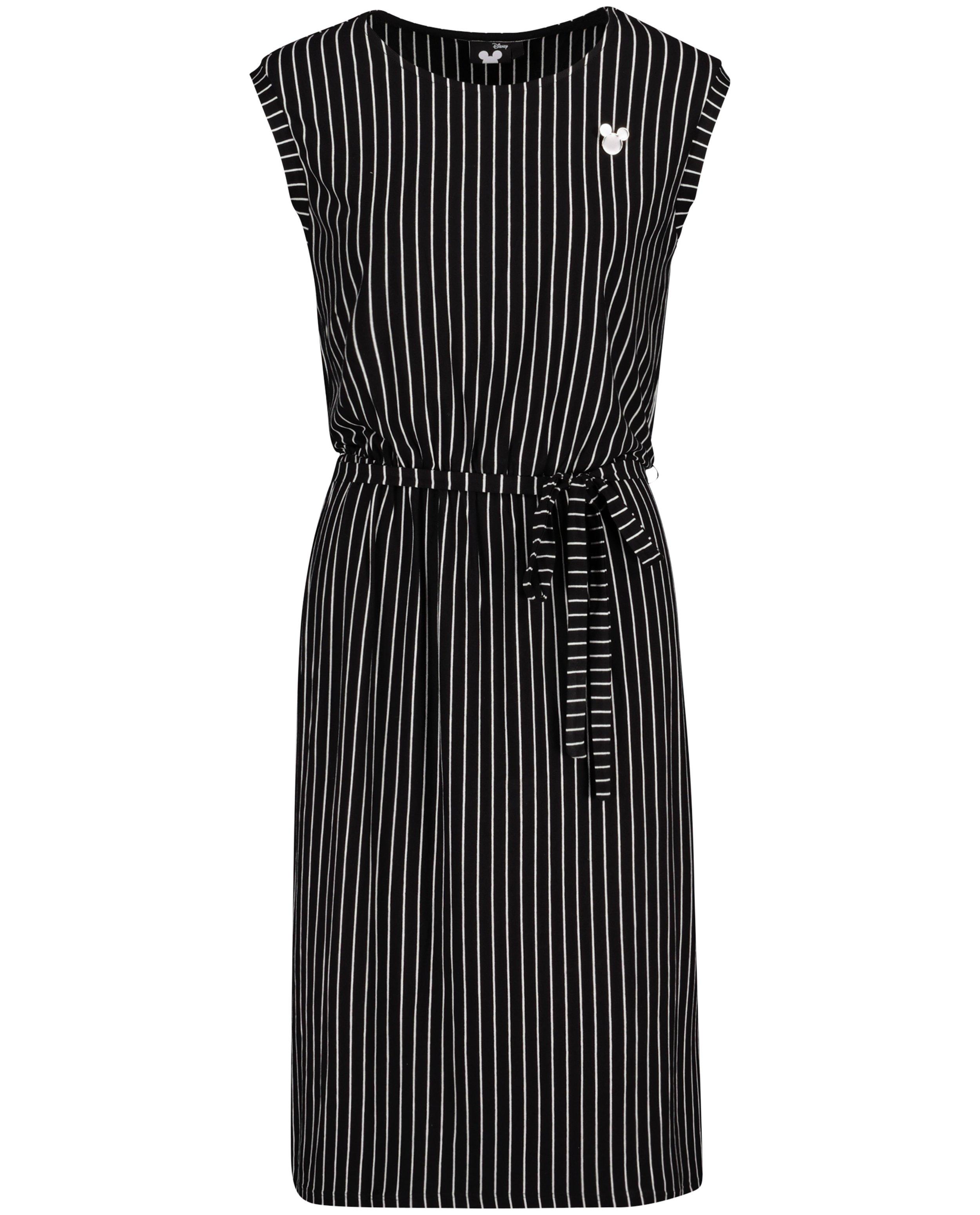 Robes - Robe noire rayée