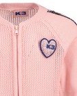 Cardigans - Roze vest met pailletten