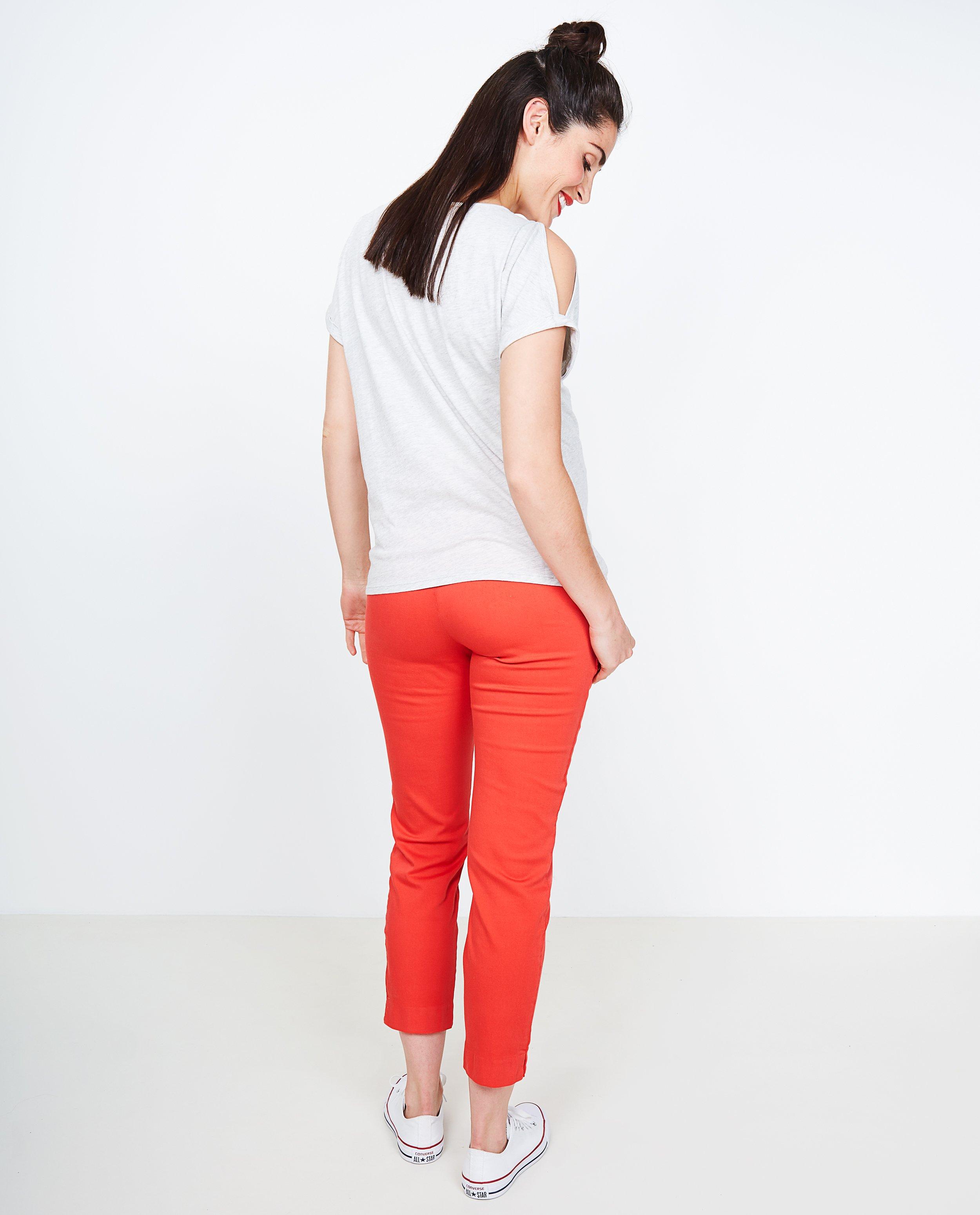Capri jeans - Product Detail - rood - afbeelding nummer 3