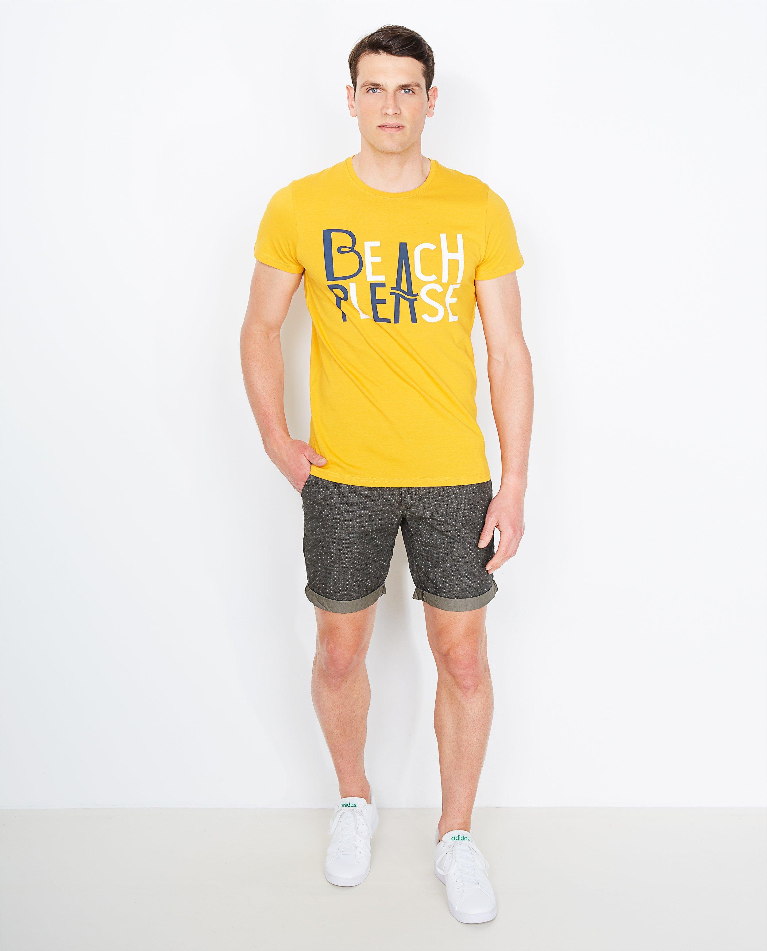 T-shirts - T-shirt jaune vif