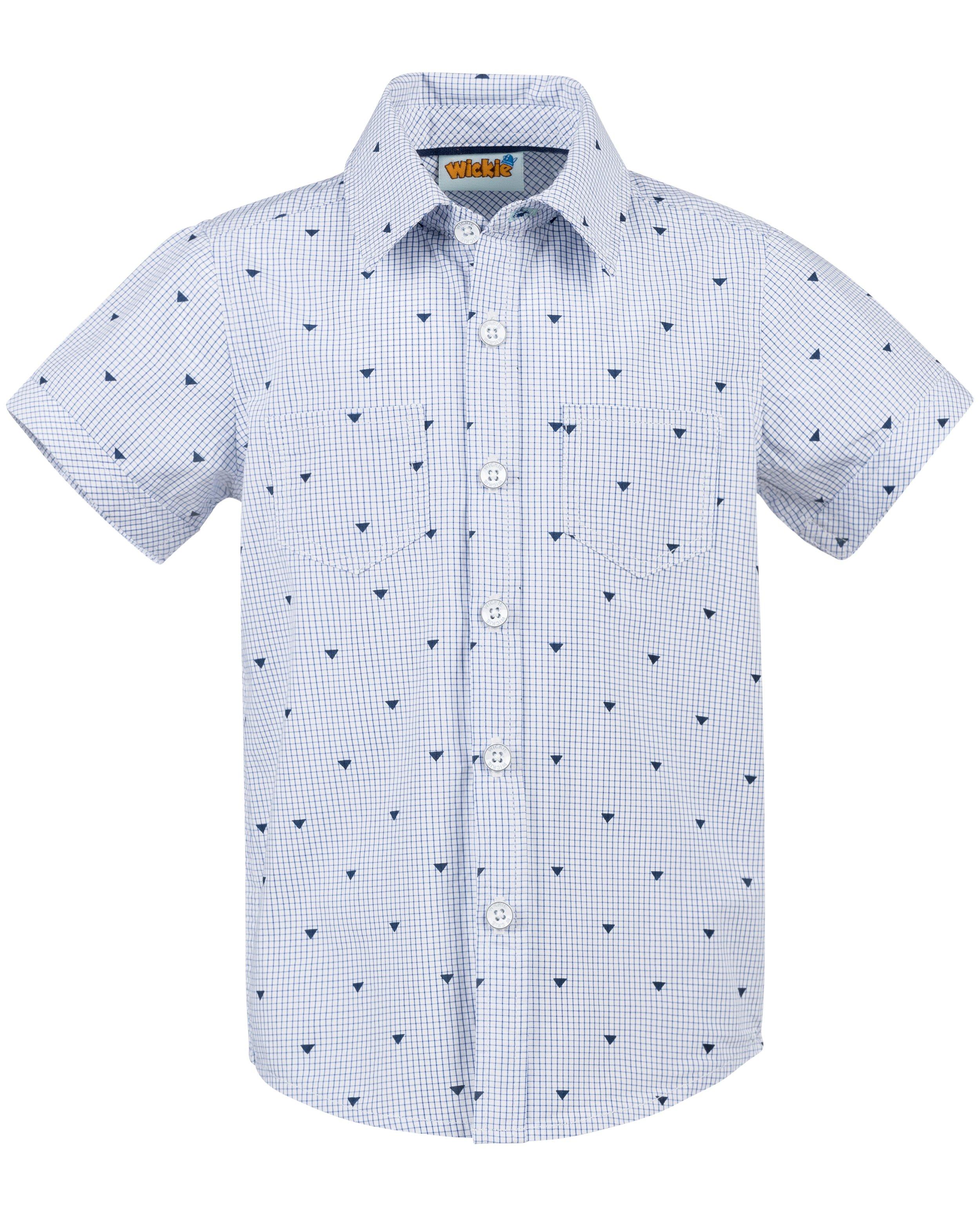 Chemises - Chemise bleue et blanche 