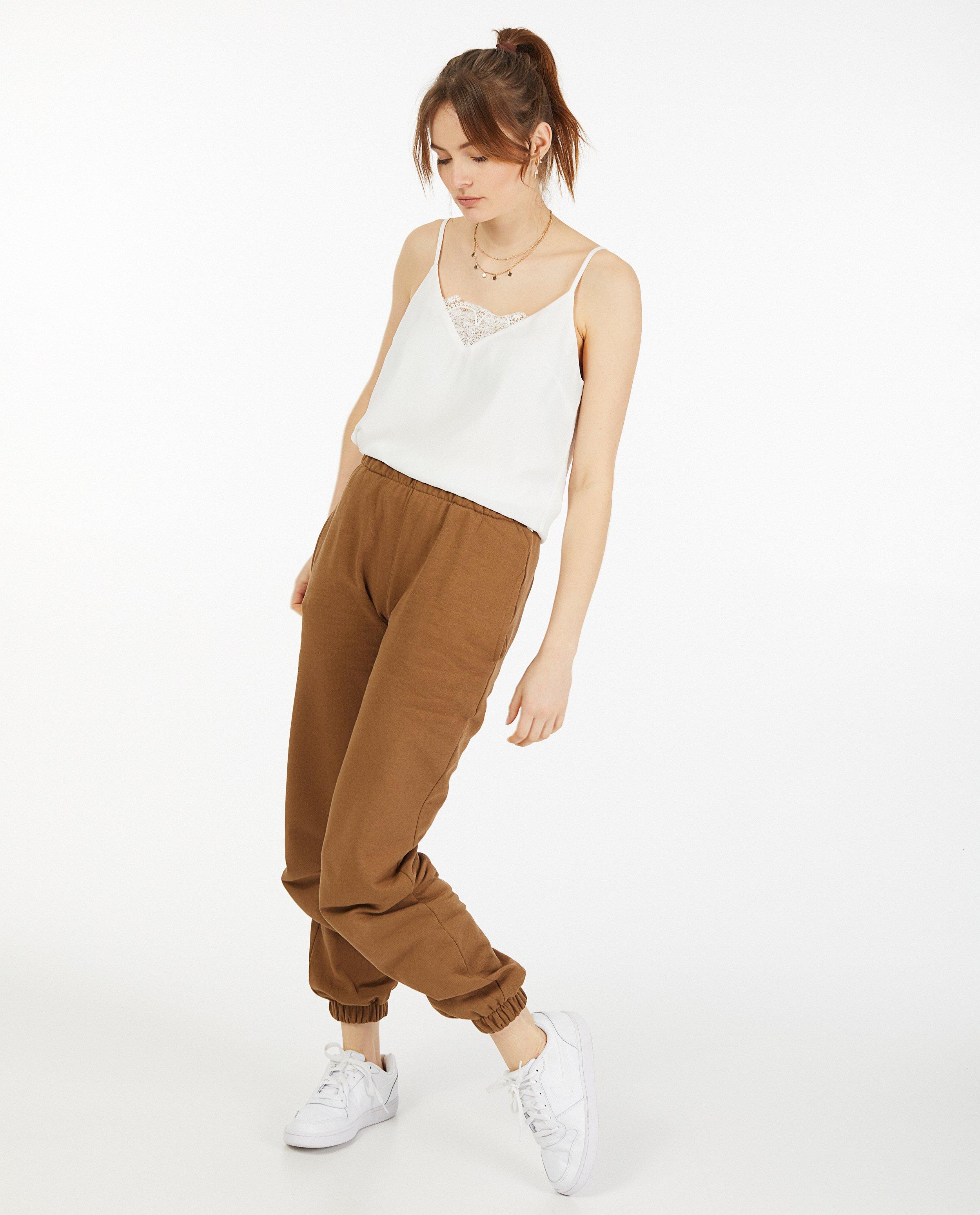 Top avec col en dentelle - D&eacute;tails du produit - blanc - image num&eacute;ro 3