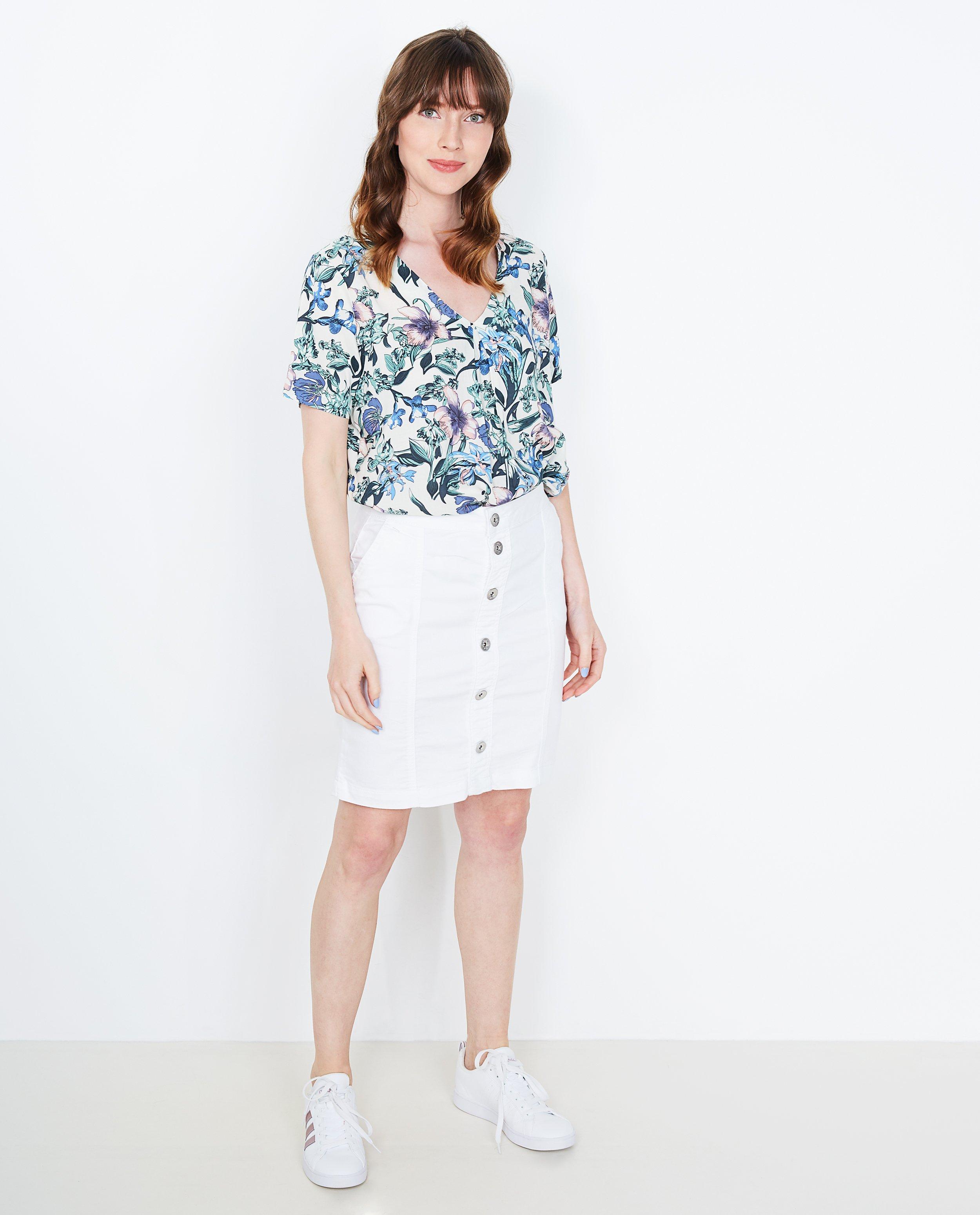 Blouse met florale print - PEP - Pep