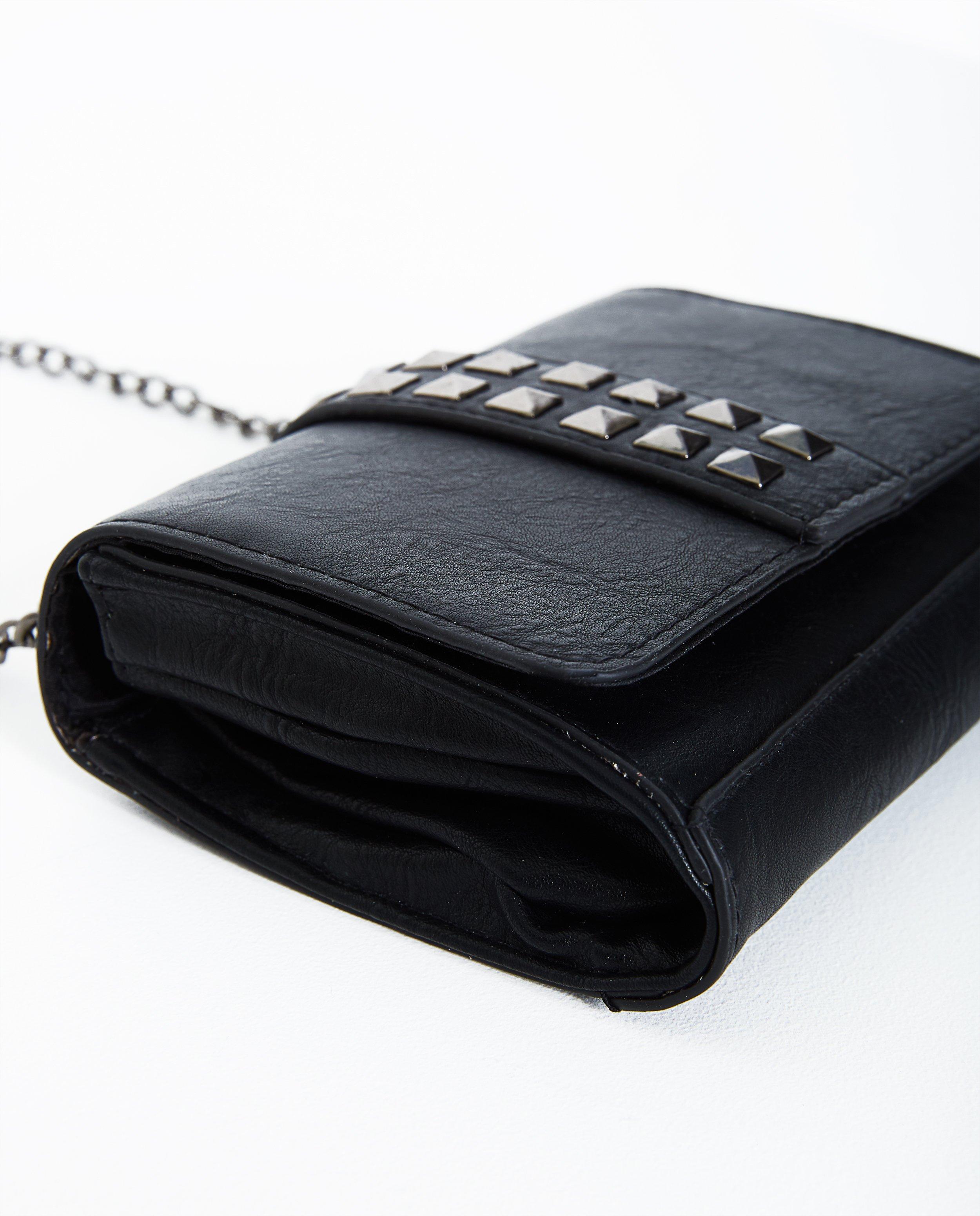 Zwarte schoudertas - Product Detail - zwart - afbeelding nummer 2