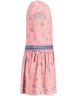 Kleedjes - Oudroze jurk met print