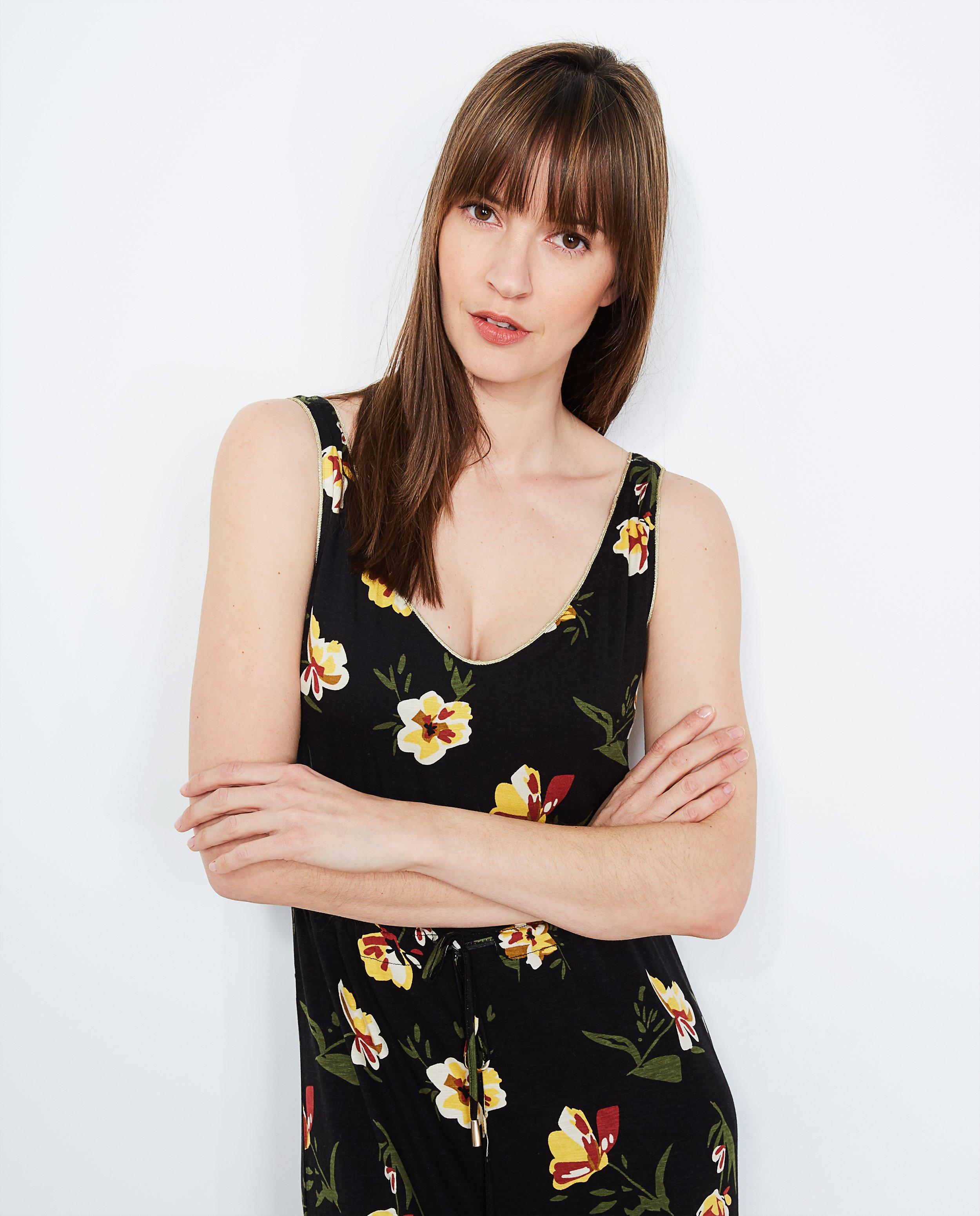 Zwarte maxi-jurk - Product Detail - zwart - afbeelding nummer 4