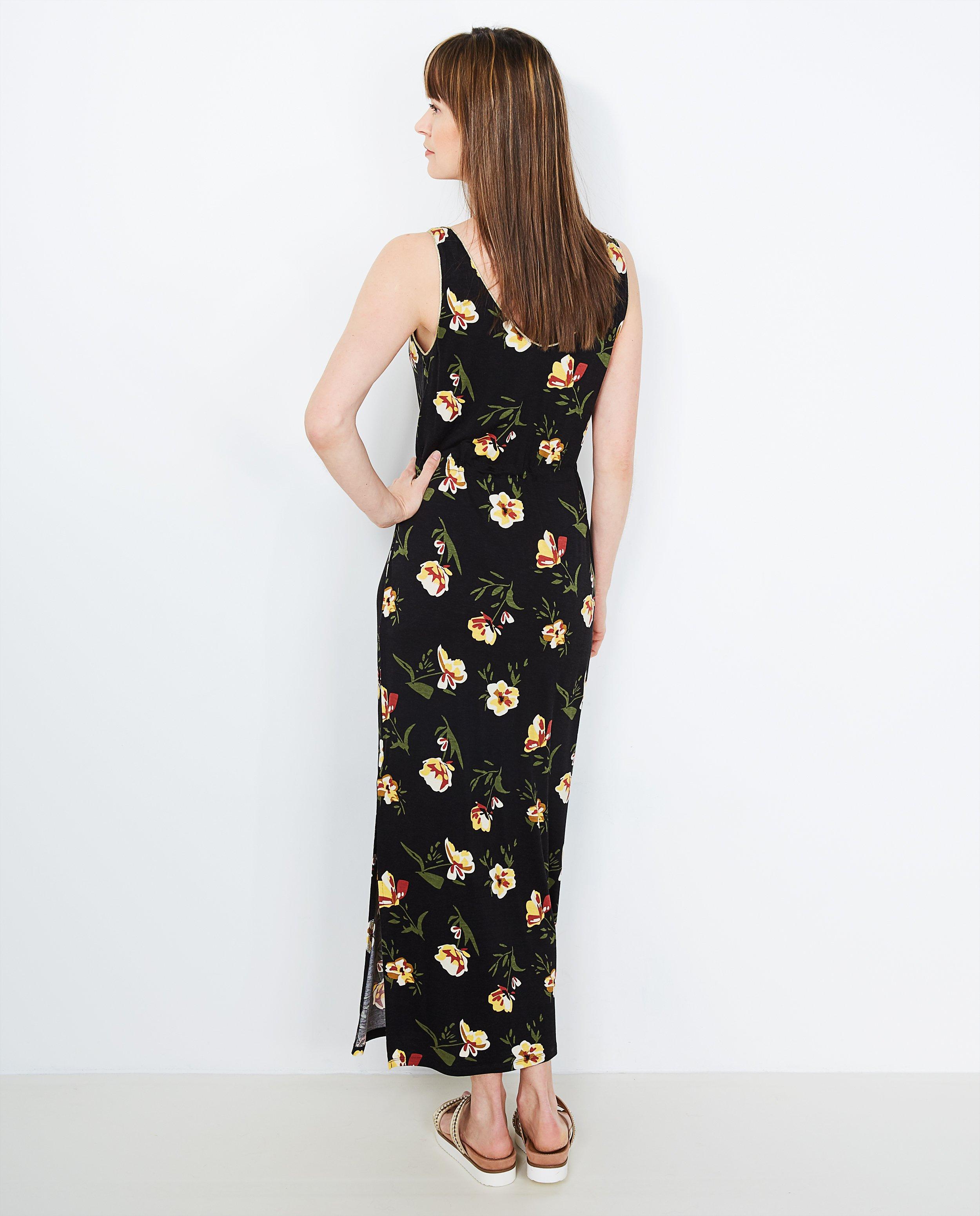 Zwarte maxi-jurk - Product Detail - zwart - afbeelding nummer 3